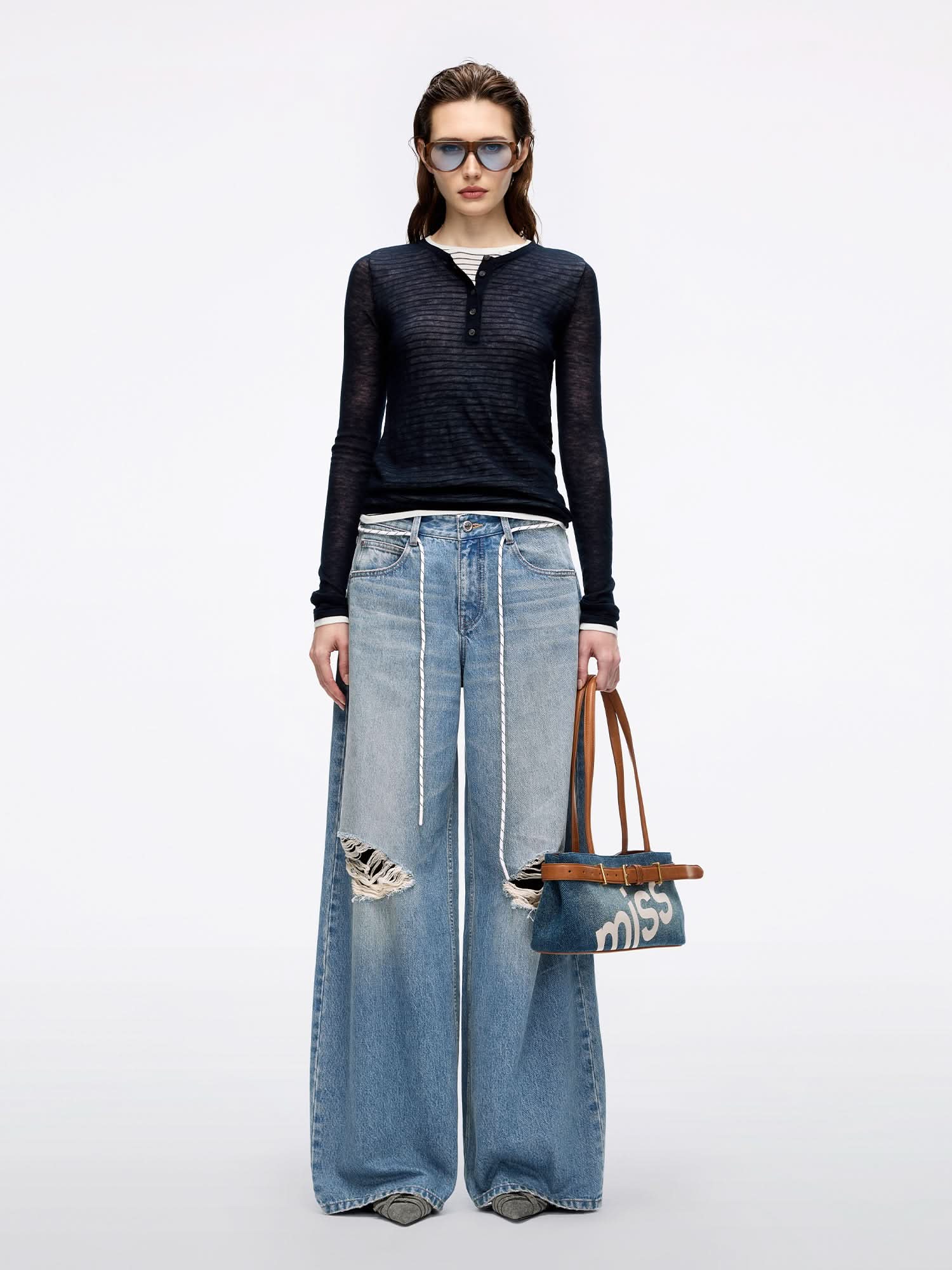 Wool Knit Top