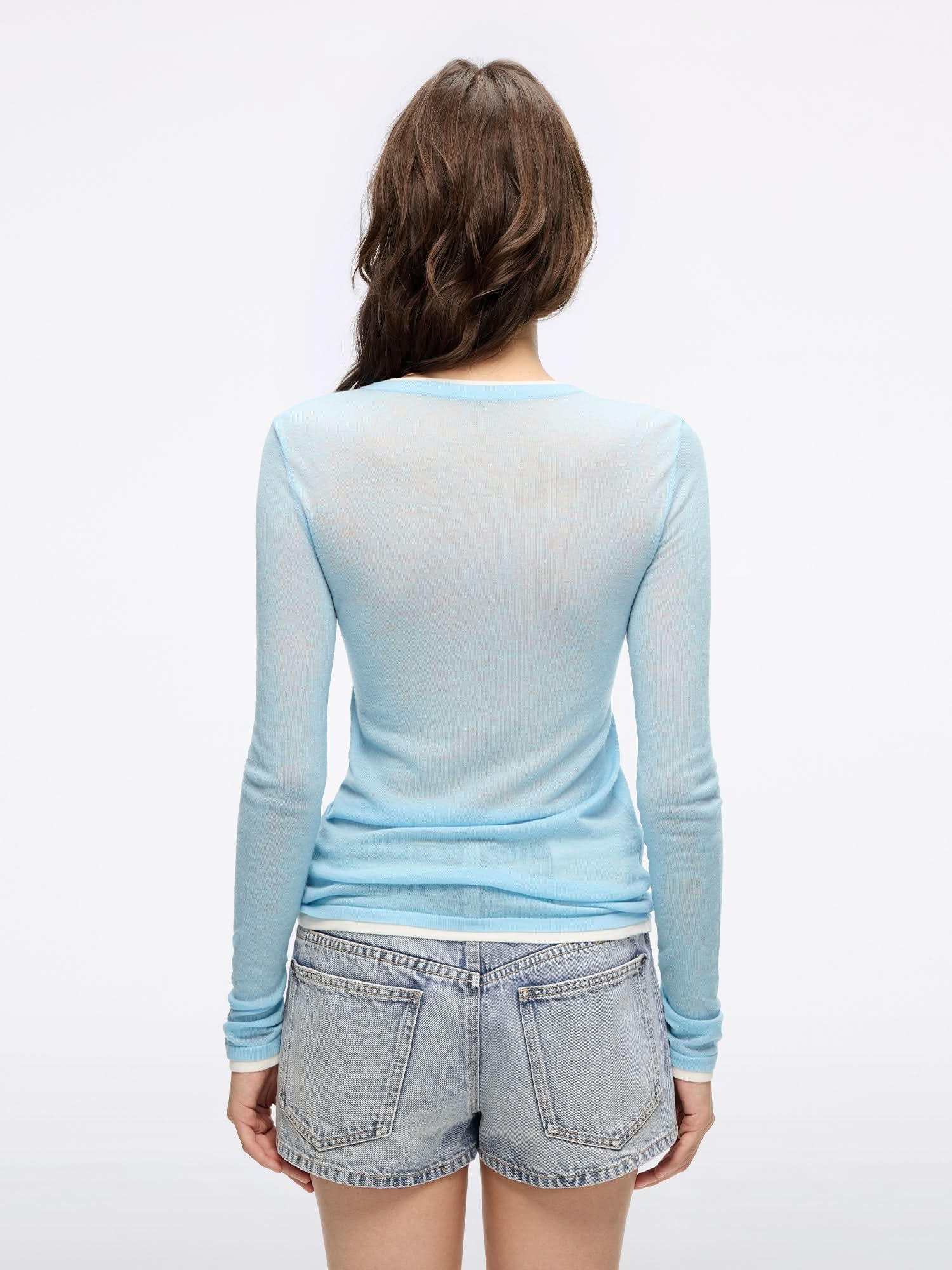 Wool Knit Top