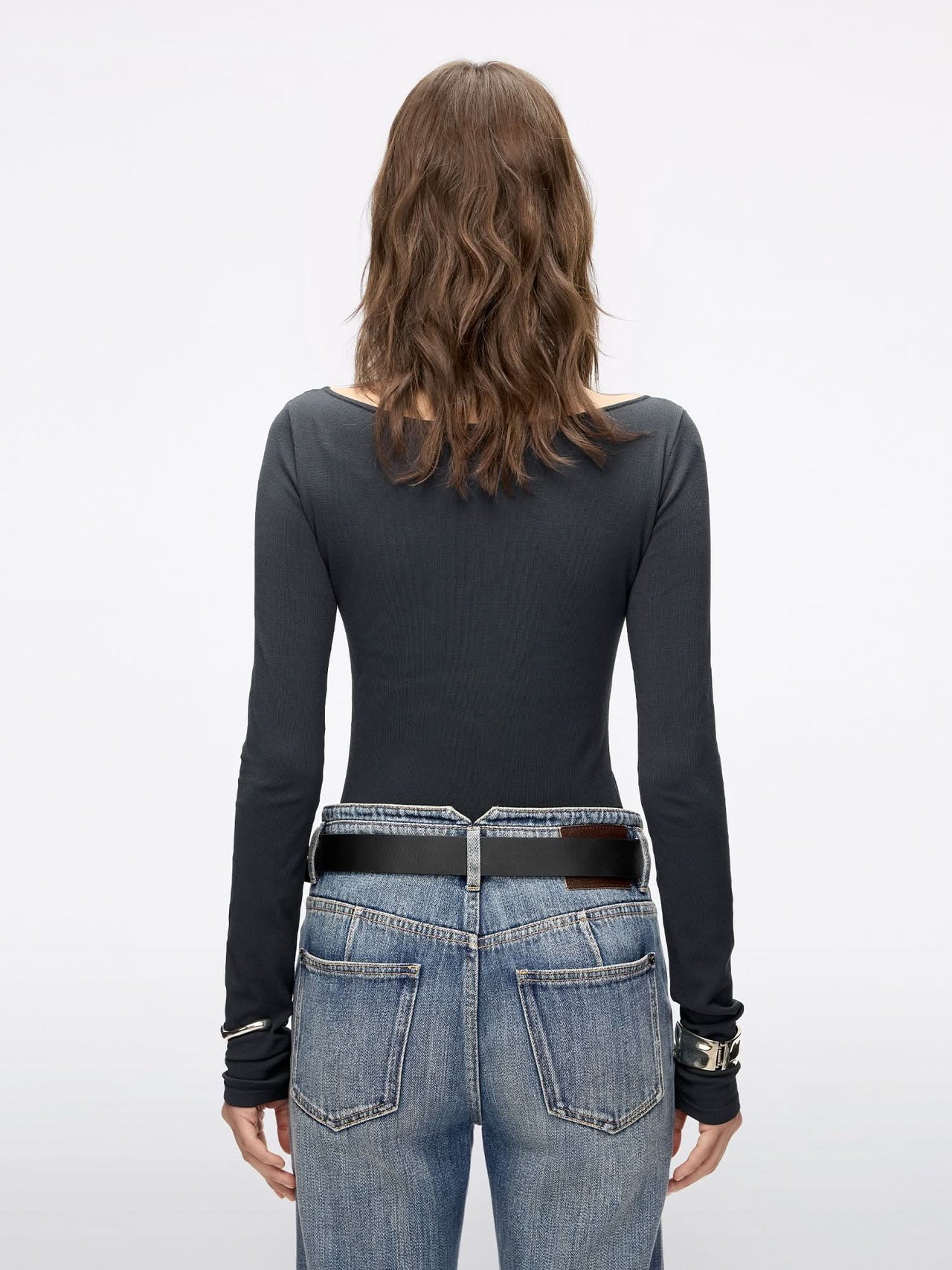 Embroidered Knit Top