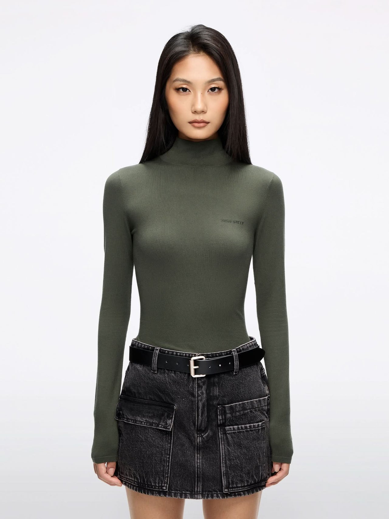 Embroidered Knit Top