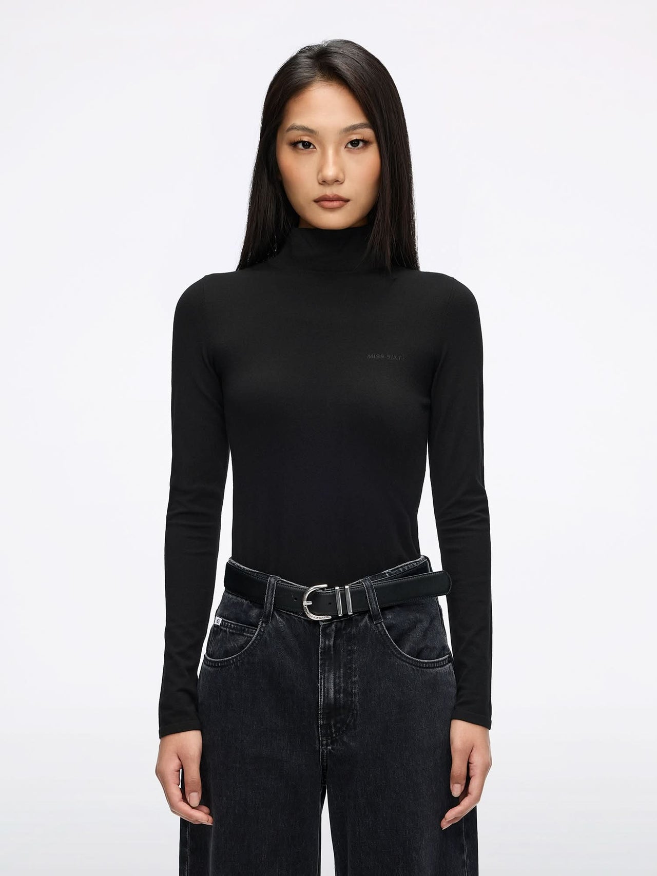 Embroidered Knit Top