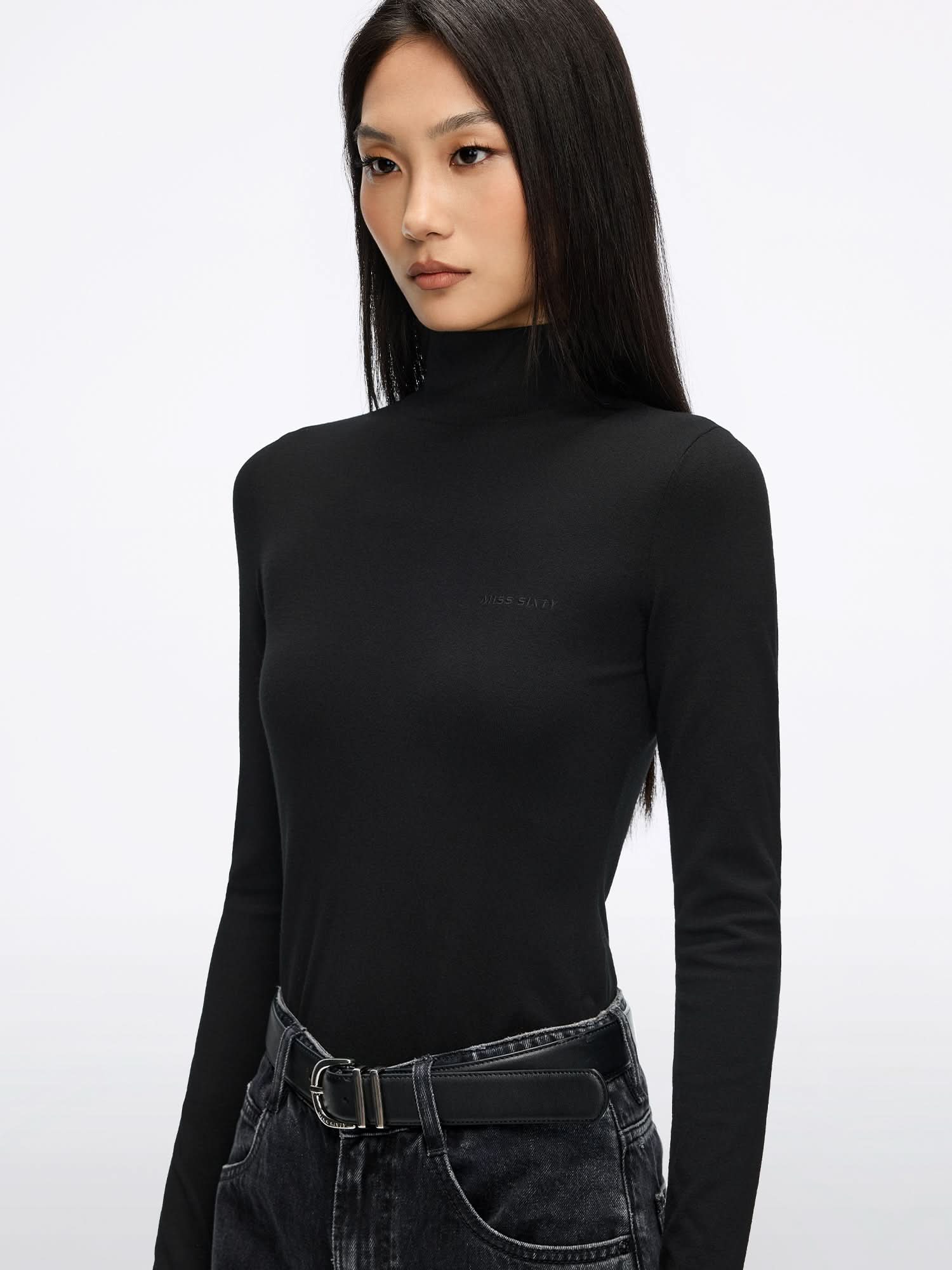 Embroidered Knit Top