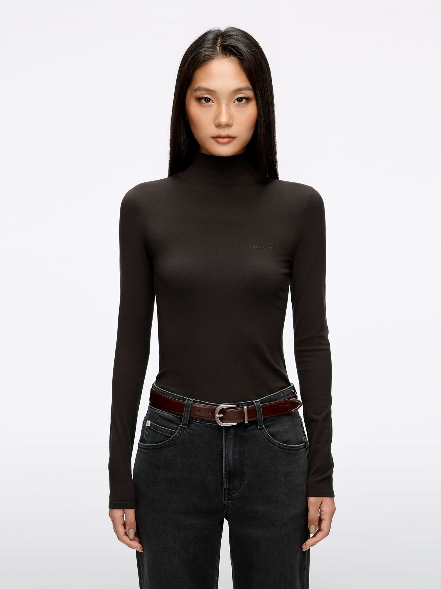 Embroidered Knit Top