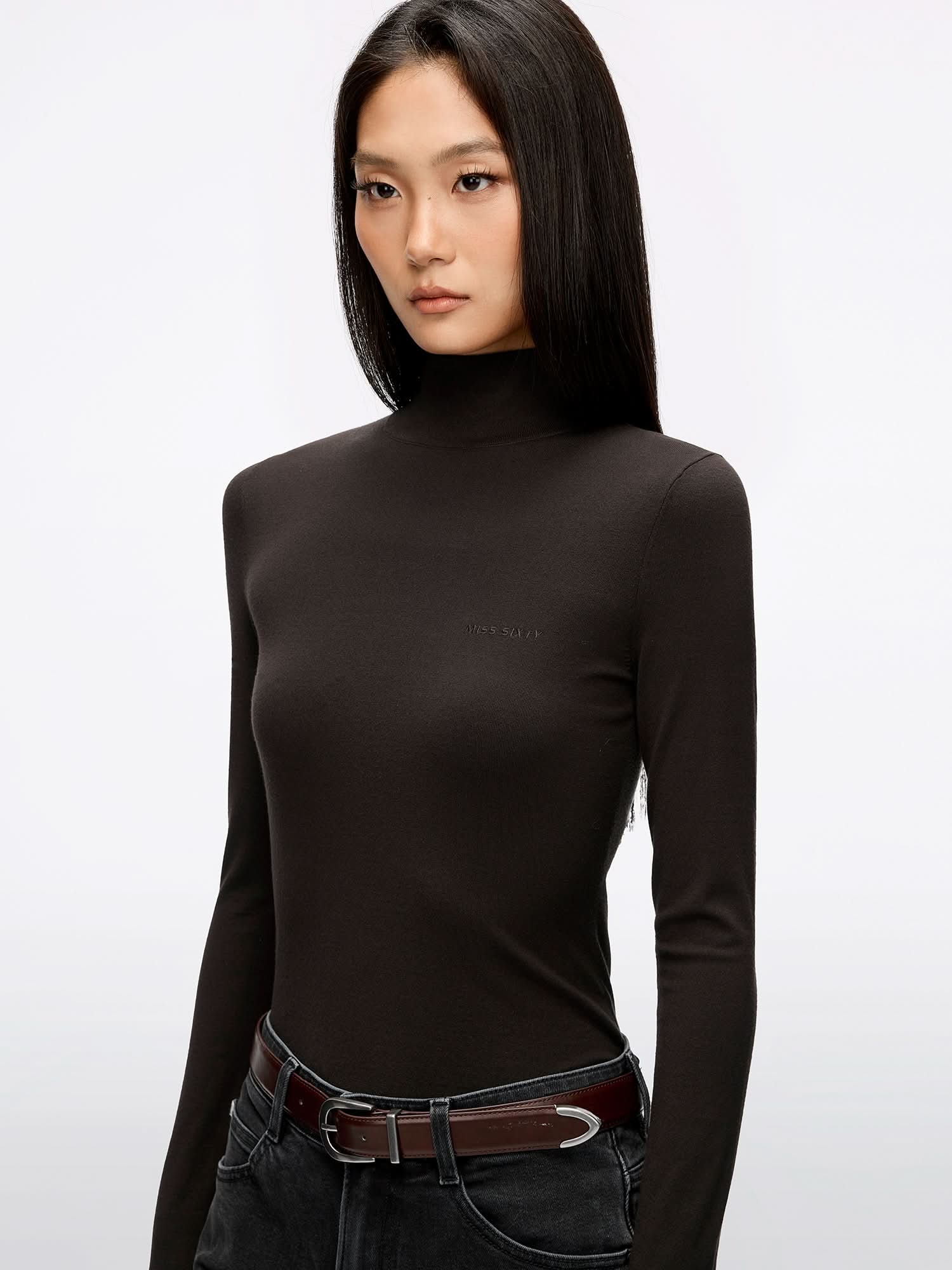 Embroidered Knit Top