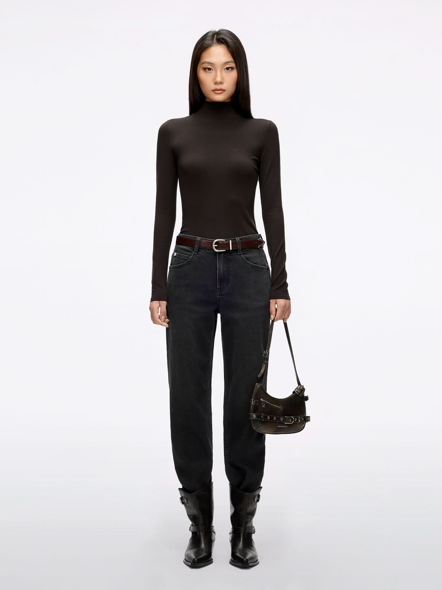Embroidered Knit Top