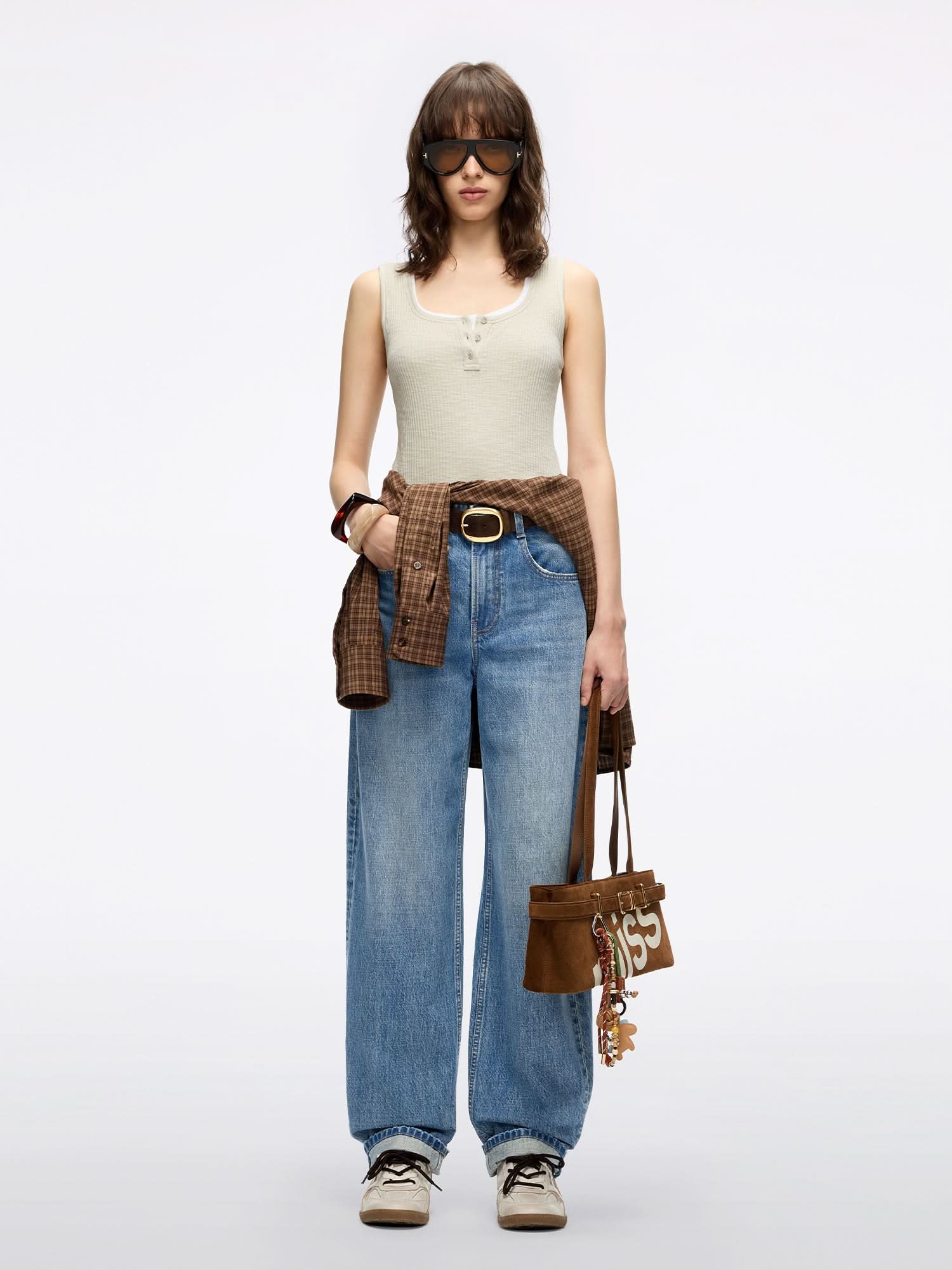 Henley Sleeveless T-Shirt