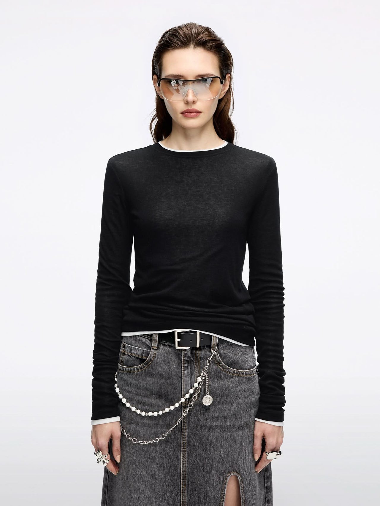 Faux Layered T-Shirt