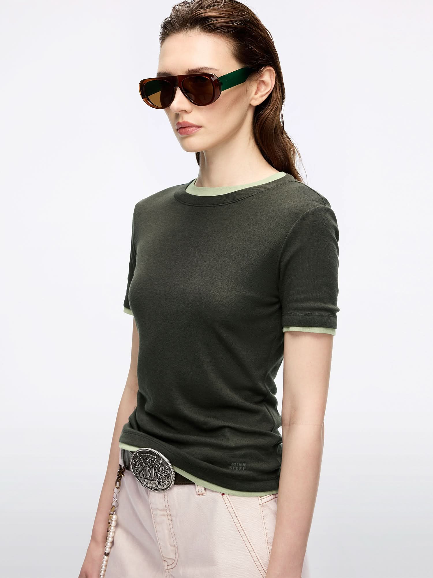 Faux Layered T-Shirt