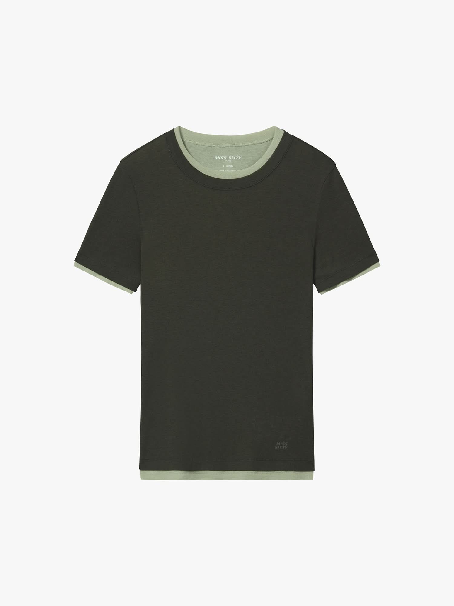 Faux Layered T-Shirt