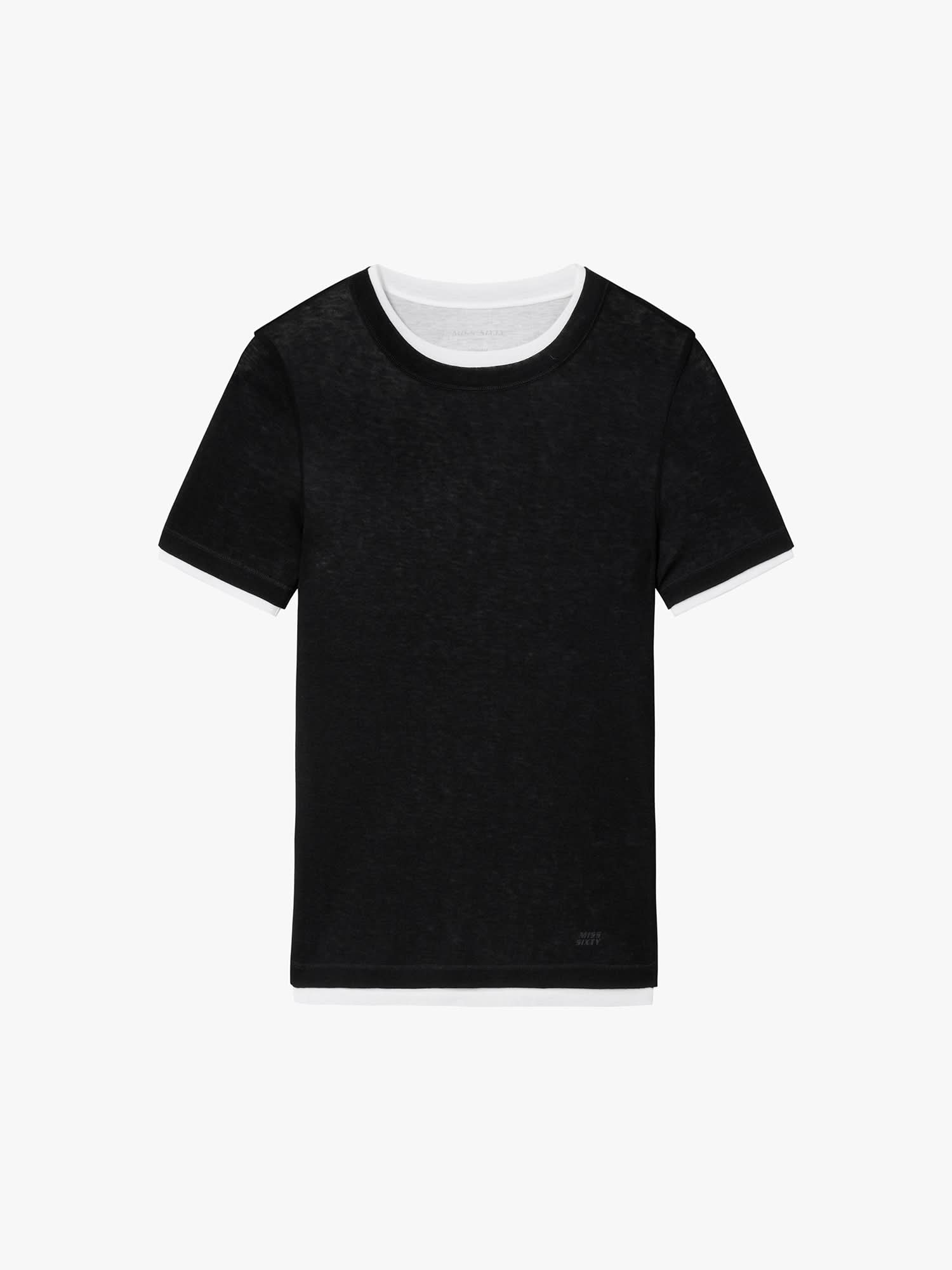 Faux Layered T-Shirt