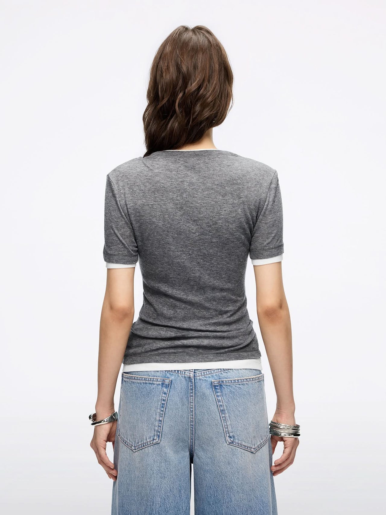 Faux Layered T-Shirt