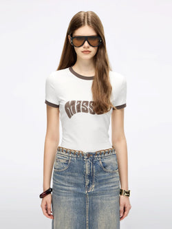 Patchwork Short-Sleeve T-Shirt