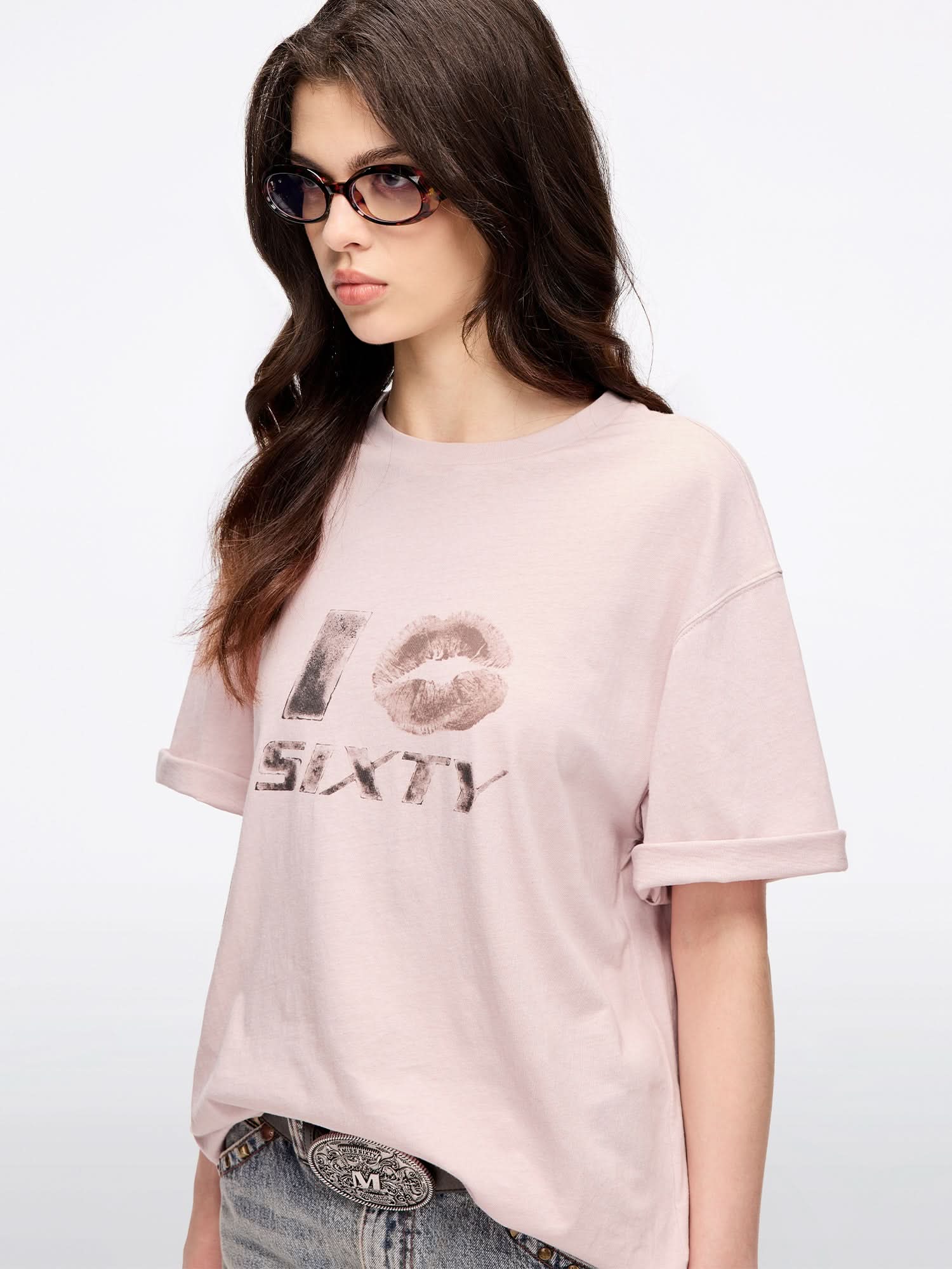 Crew Neck Printed T-Shirt