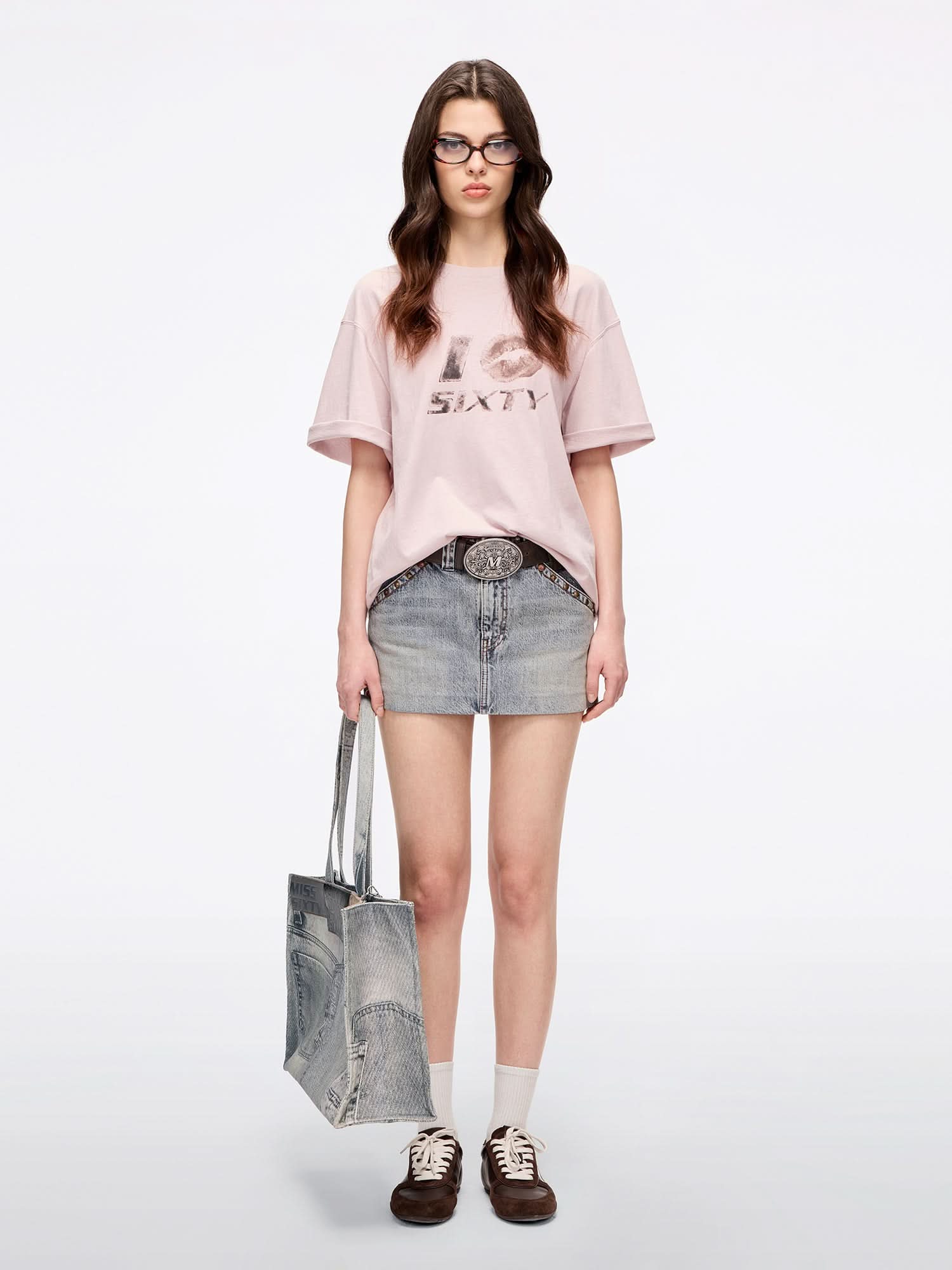 Crew Neck Printed T-Shirt