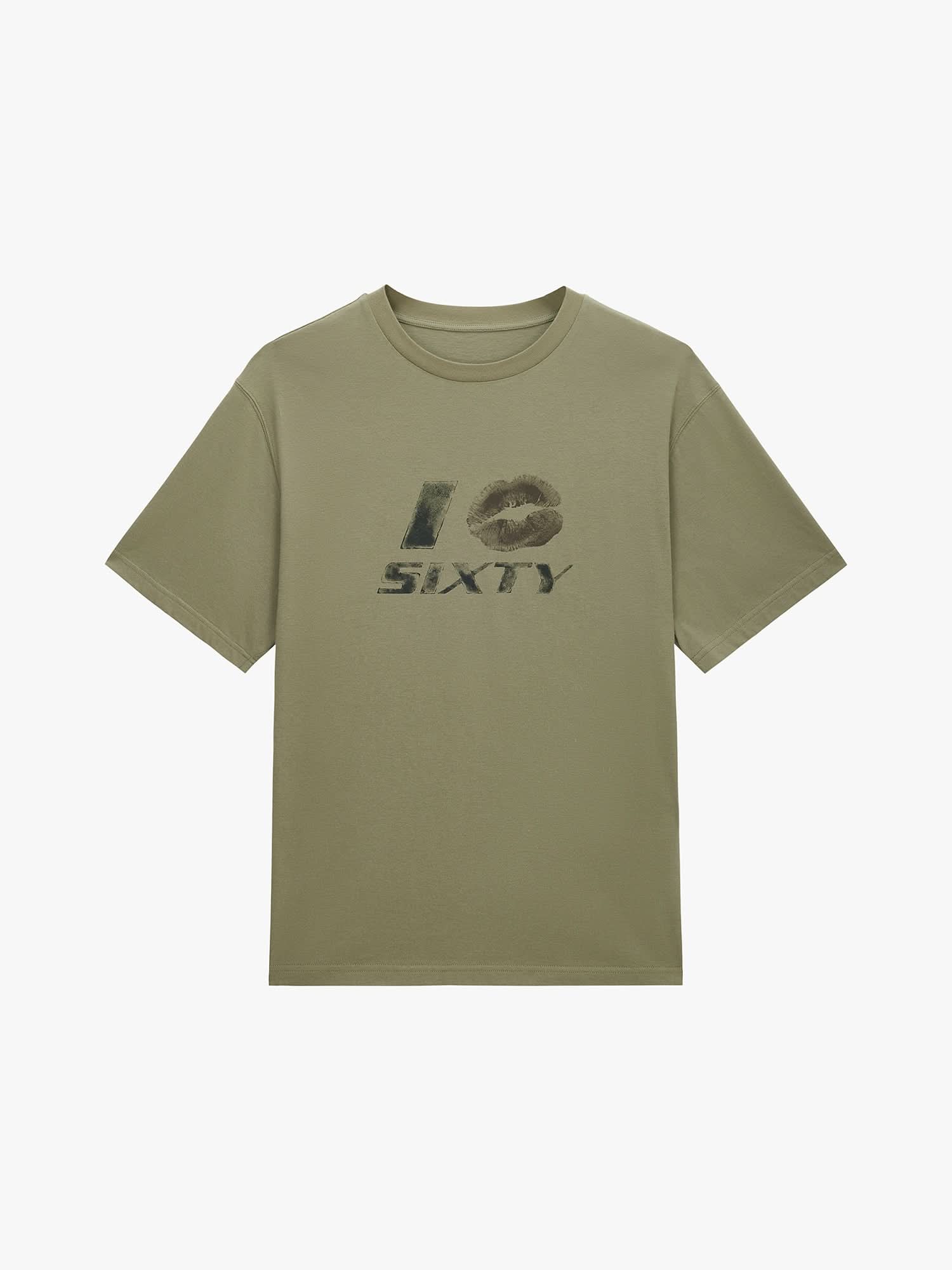 Crew Neck Printed T-Shirt