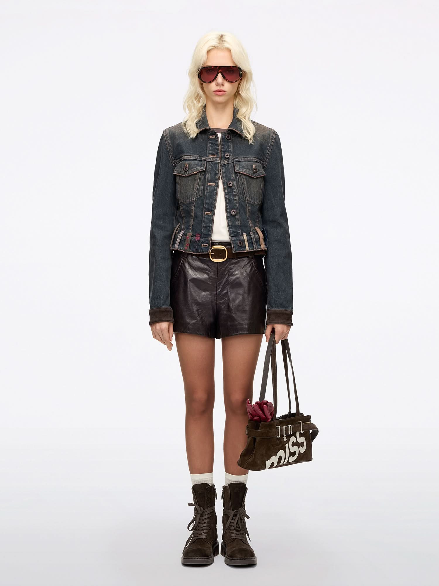 Belt Loop Denim Jacket