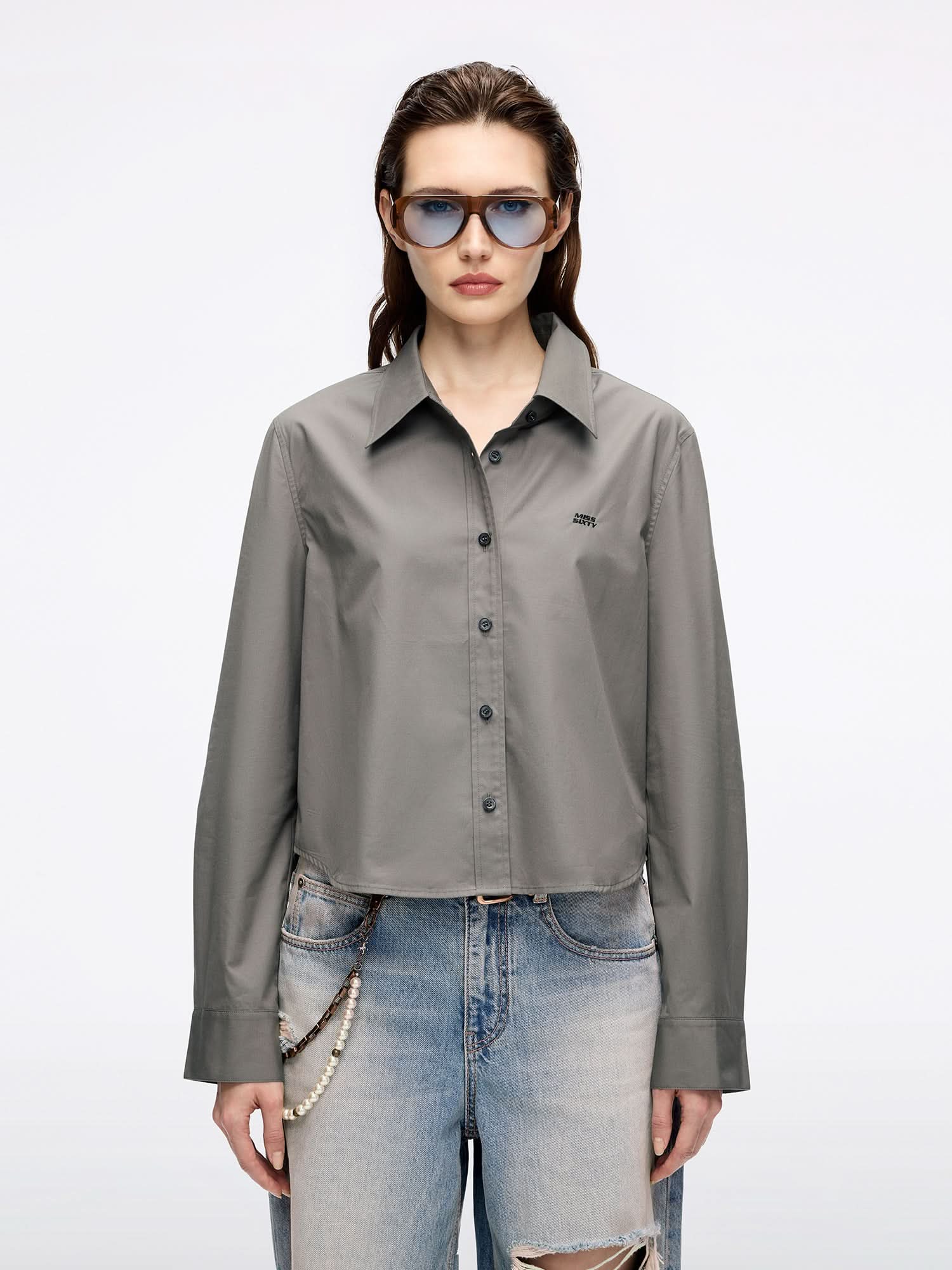 Loose-Fit Embroidered Shirt