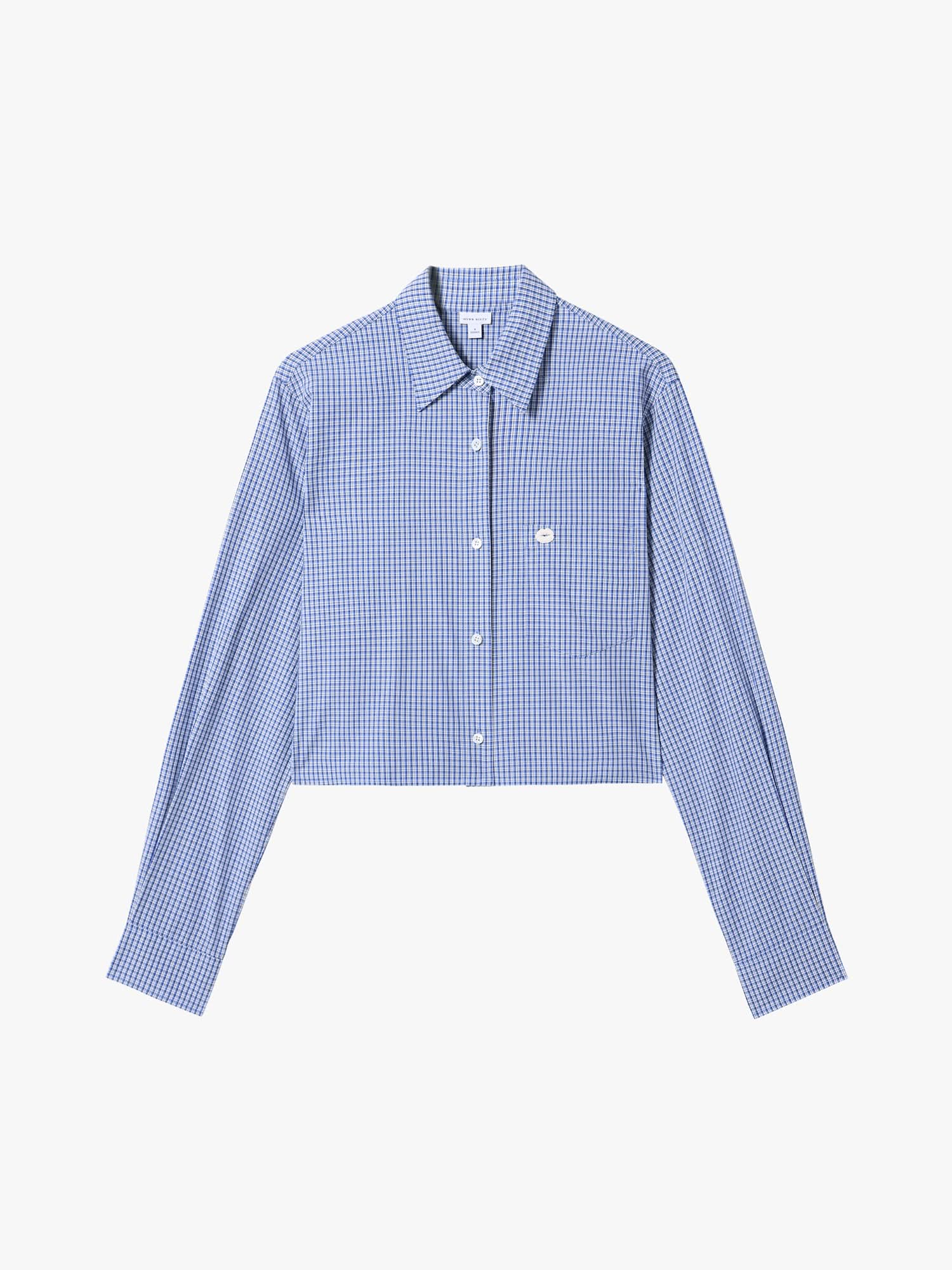 Loose-Fit Plaid Shirt