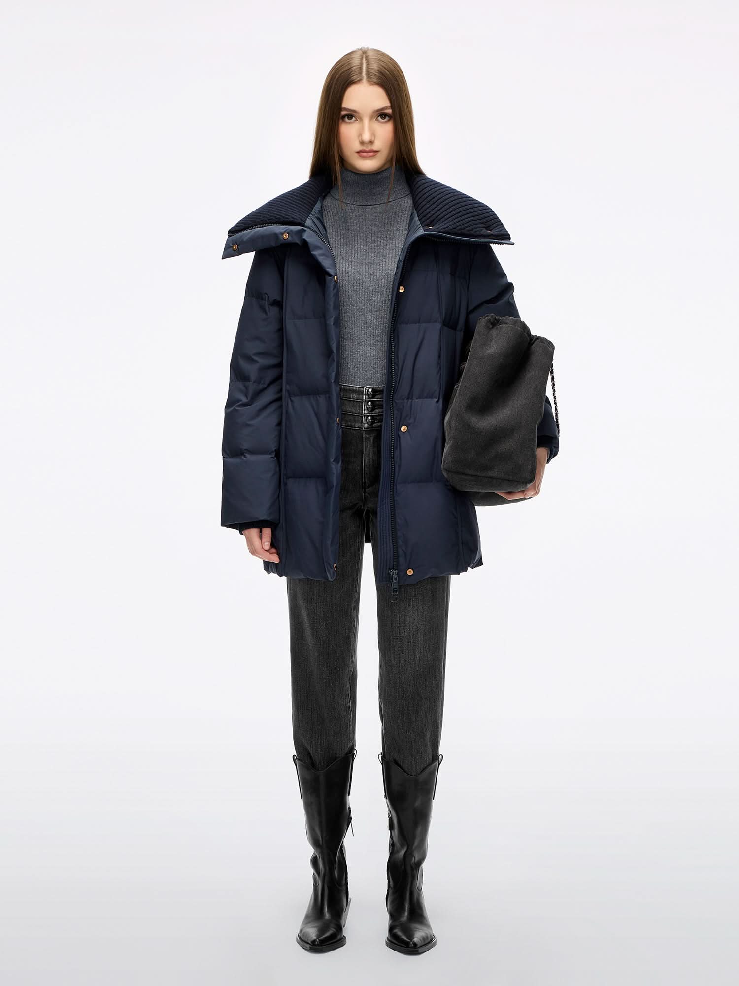 Straight-Fit Jeans-BLUE ATTACK