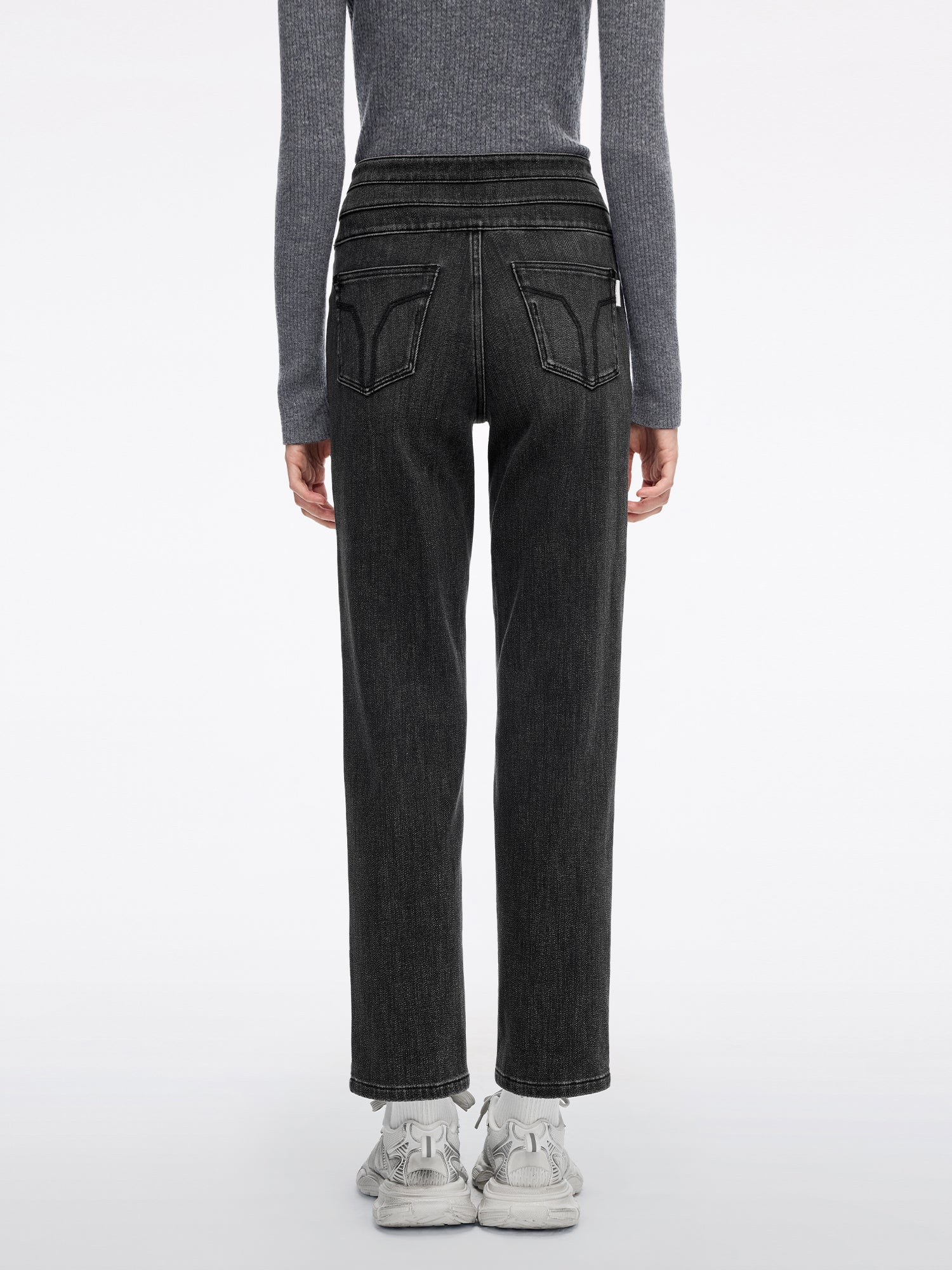 Straight-Fit Jeans-BLUE ATTACK