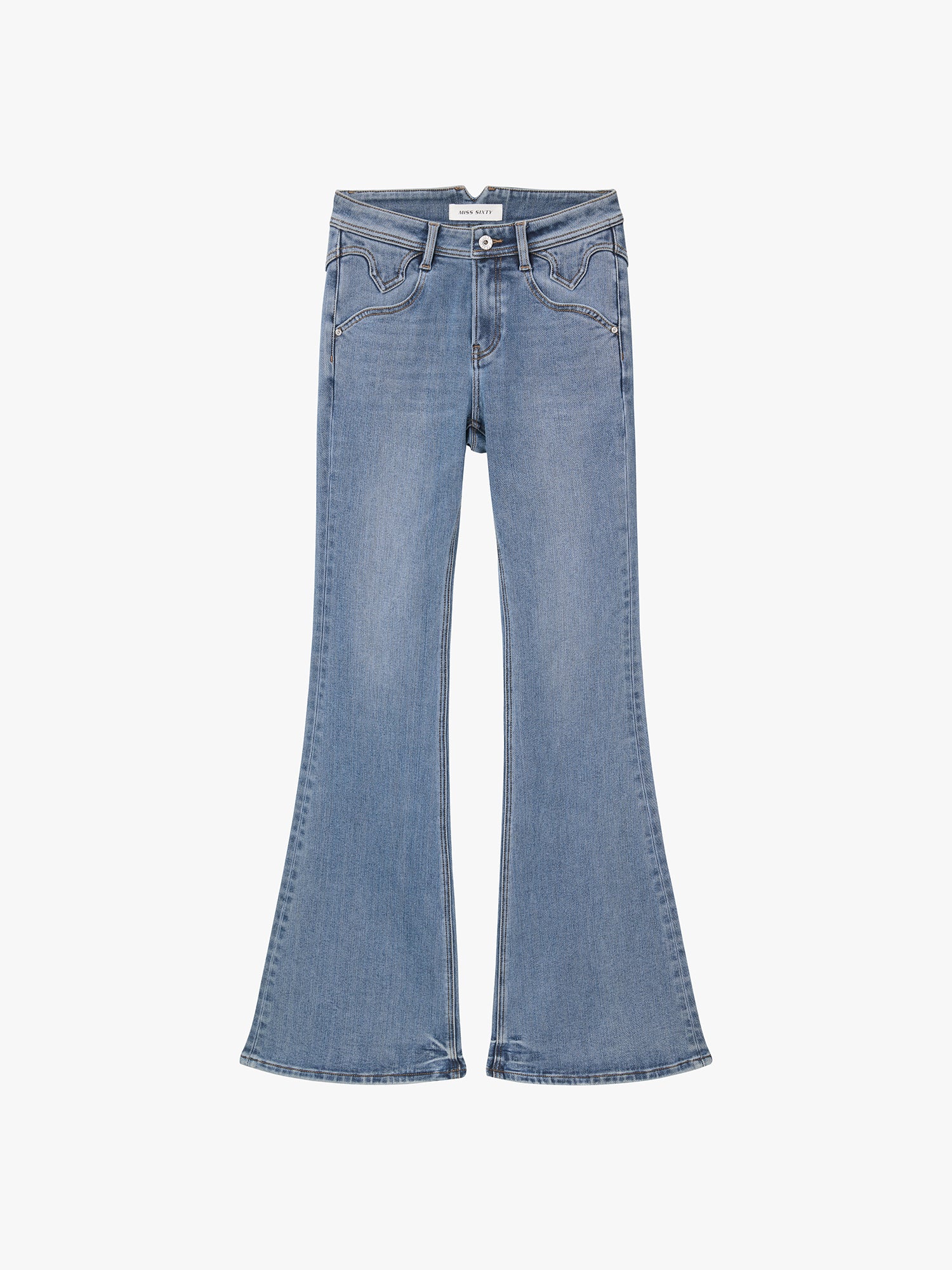 Slim Flared Jeans-BELLA