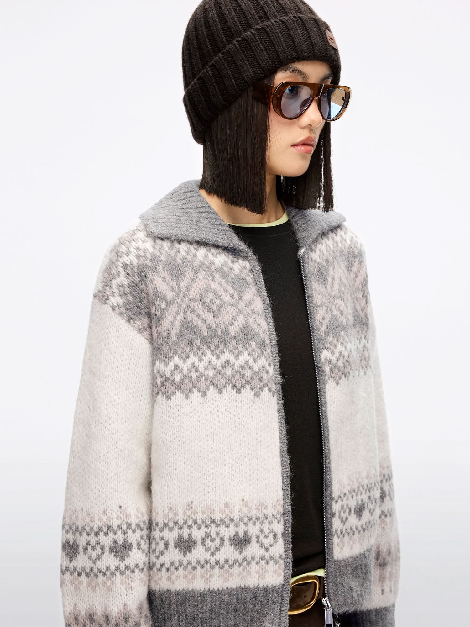 Alpaca Blend Cardigan