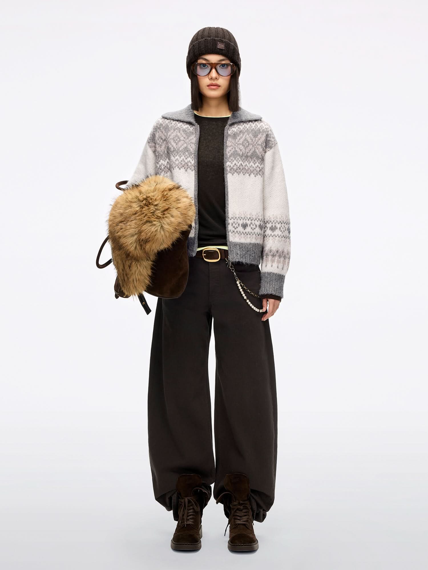 Alpaca Blend Cardigan