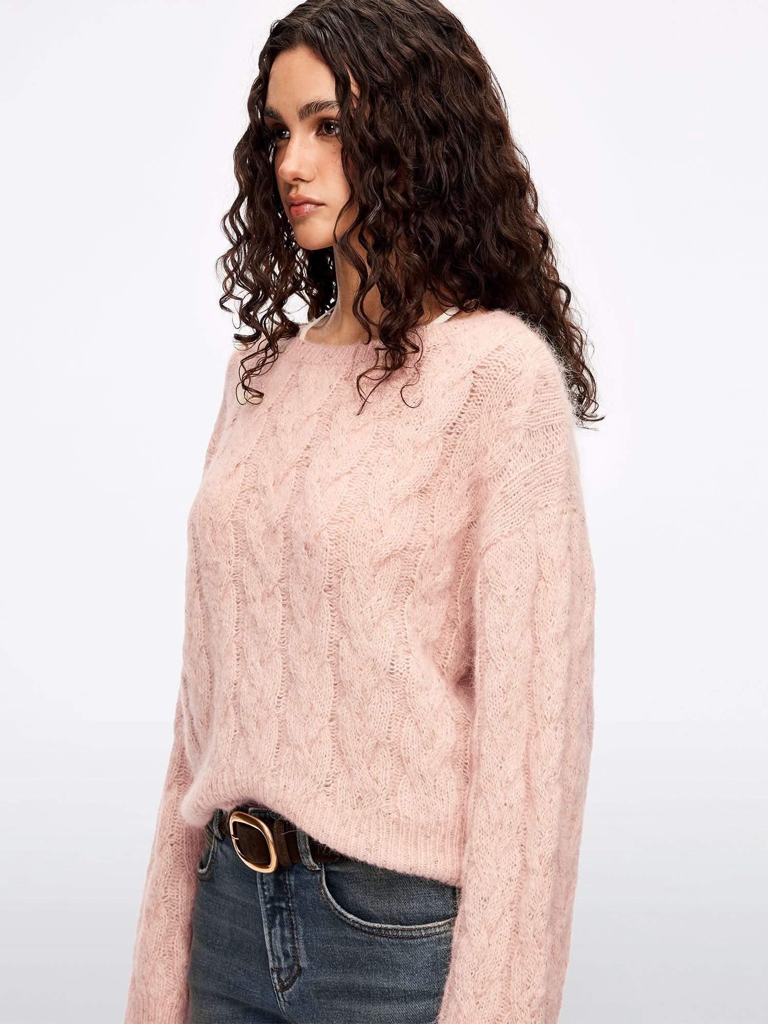Alpaca Yarn Knit Top