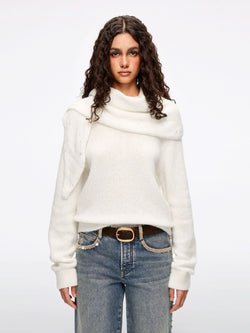 Shawl Knit Top