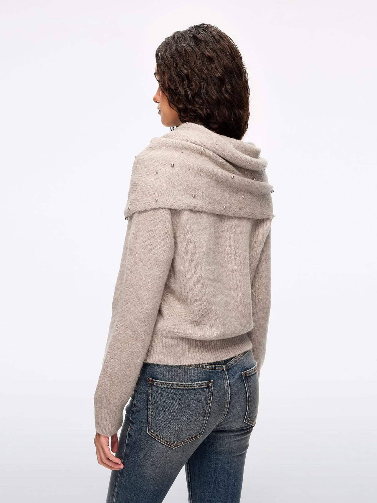 Shawl Knit Top