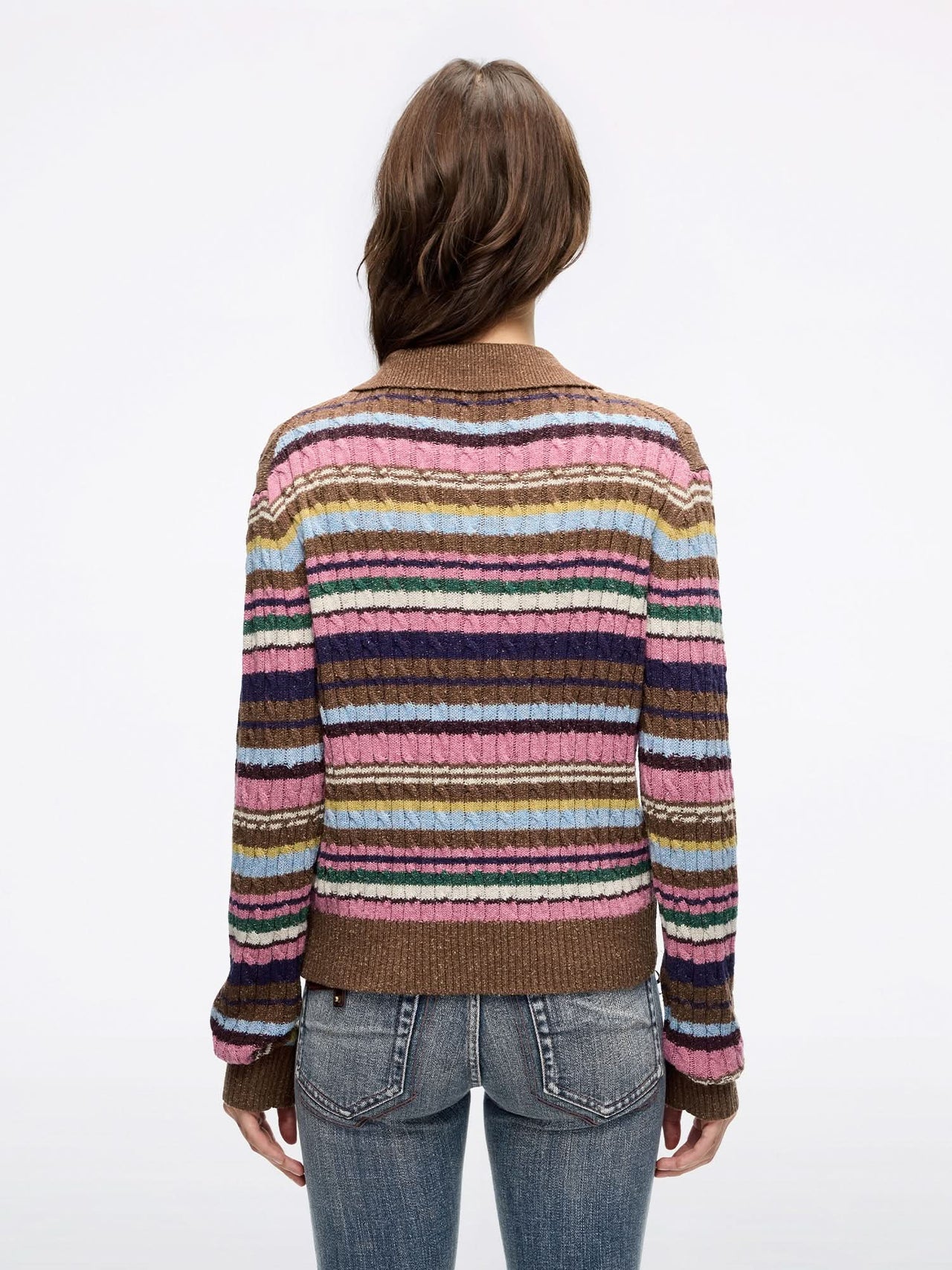 Striped Knit Sweater