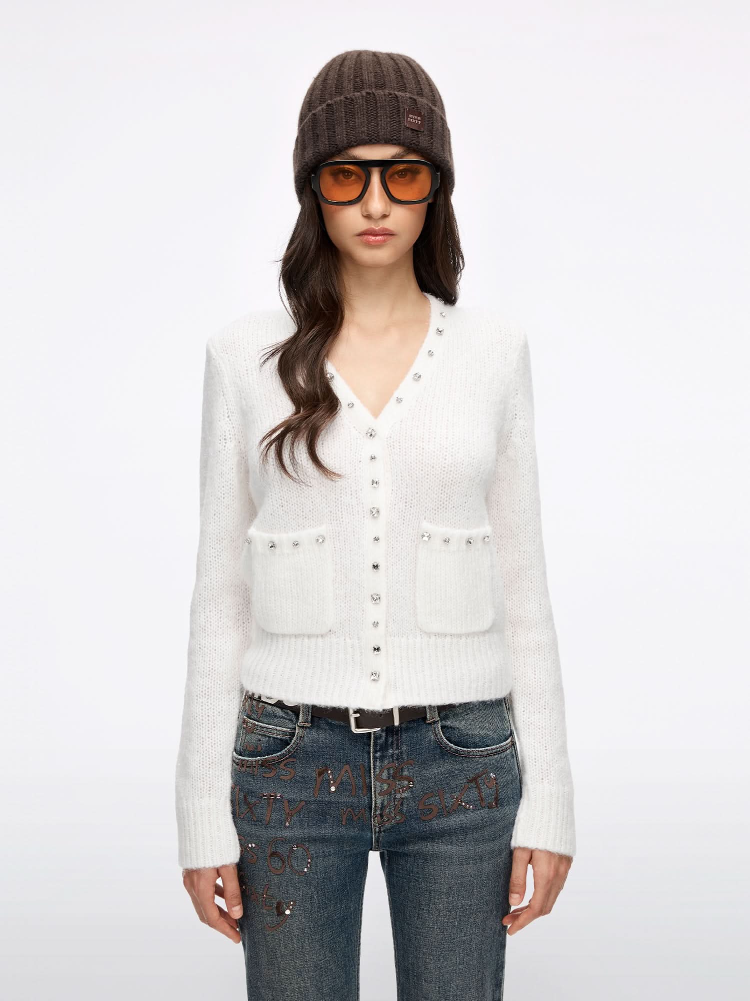 Mohair Blend Cardigan