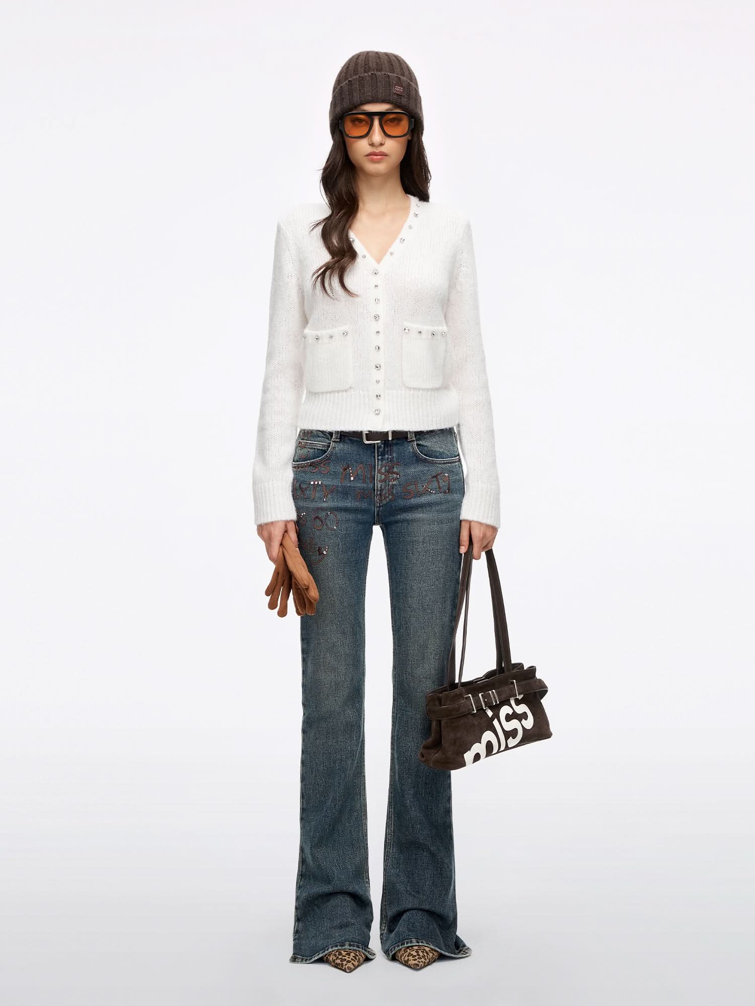 Mohair Blend Cardigan