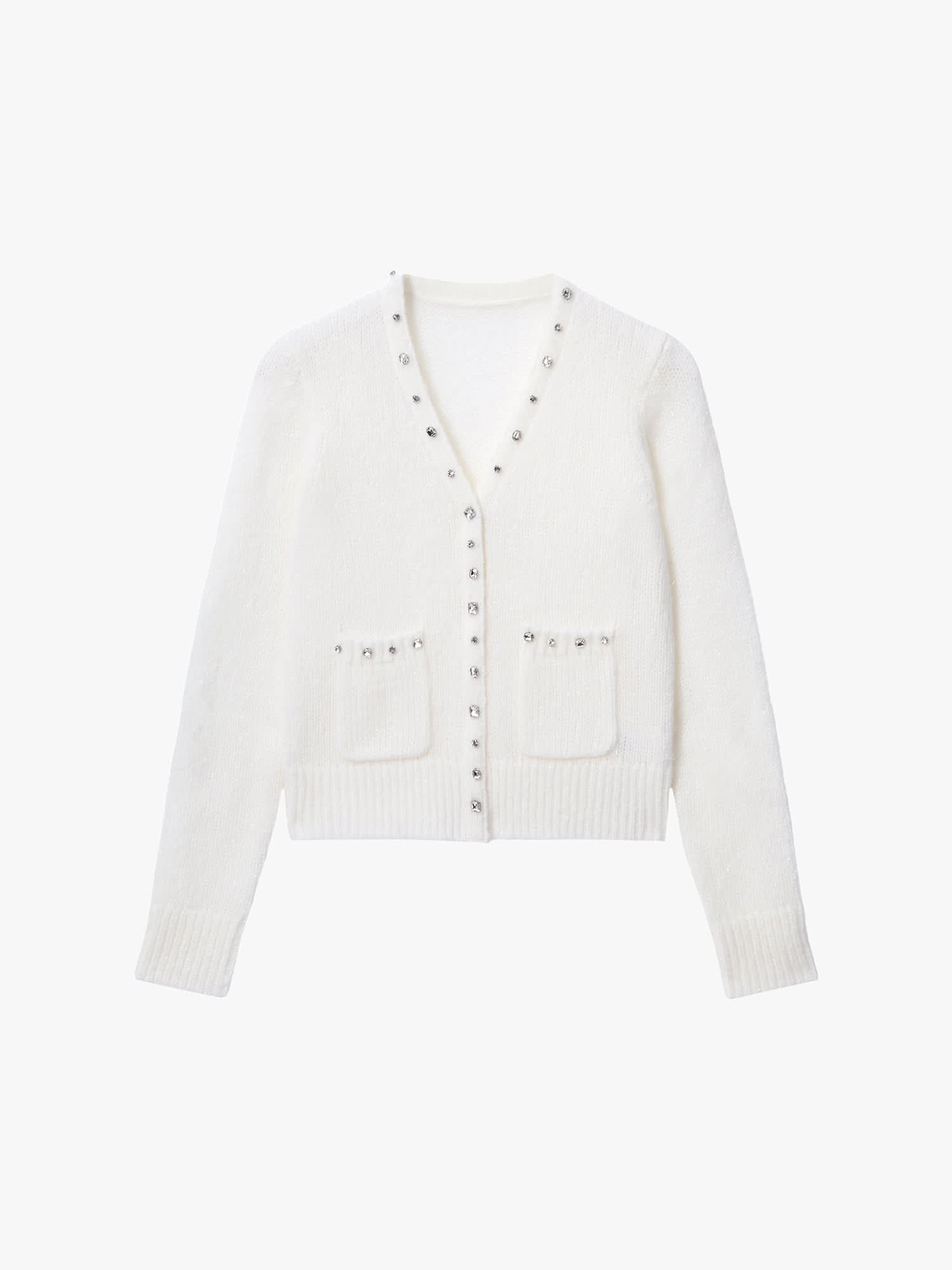 Mohair Blend Cardigan