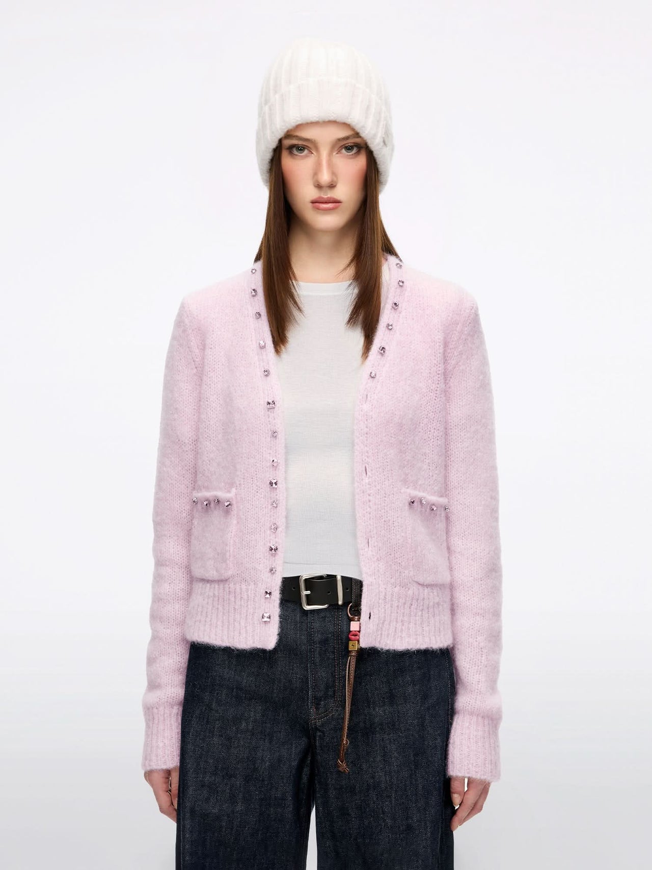 Mohair Blend Cardigan