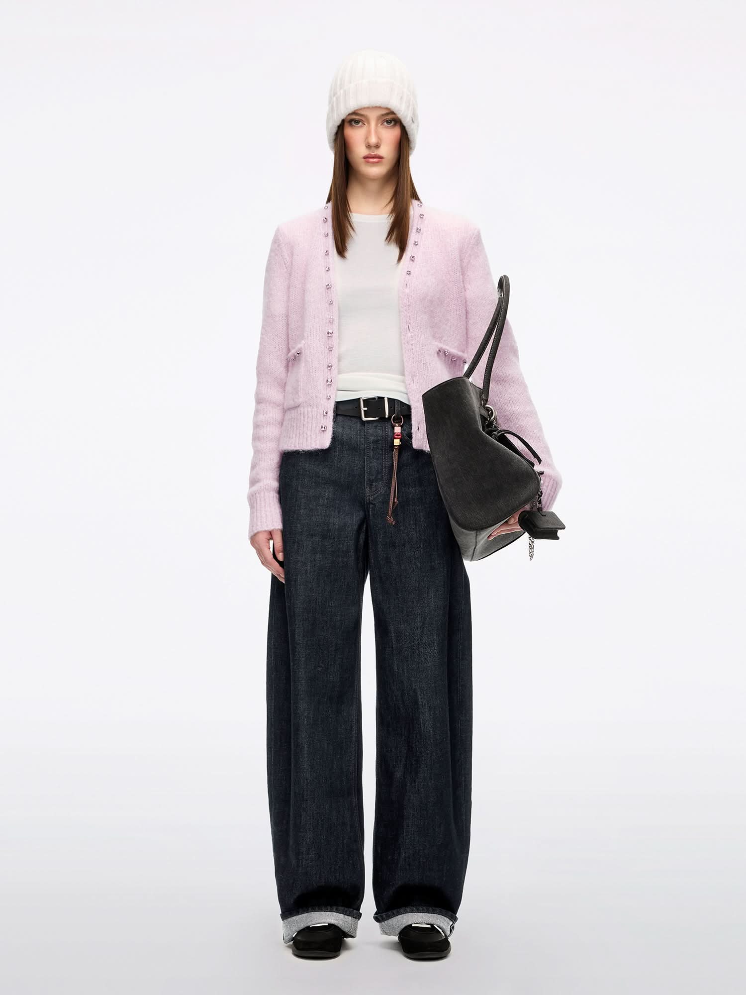 Mohair Blend Cardigan