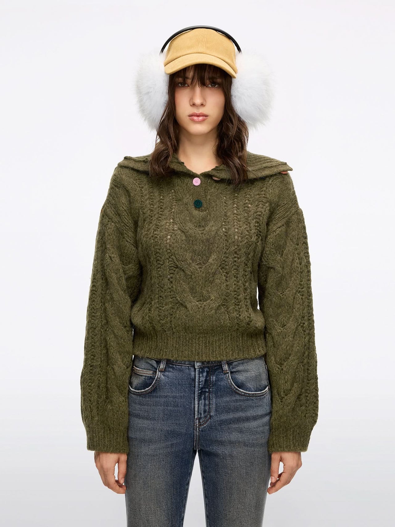 Alpaca Blend Knit Wear