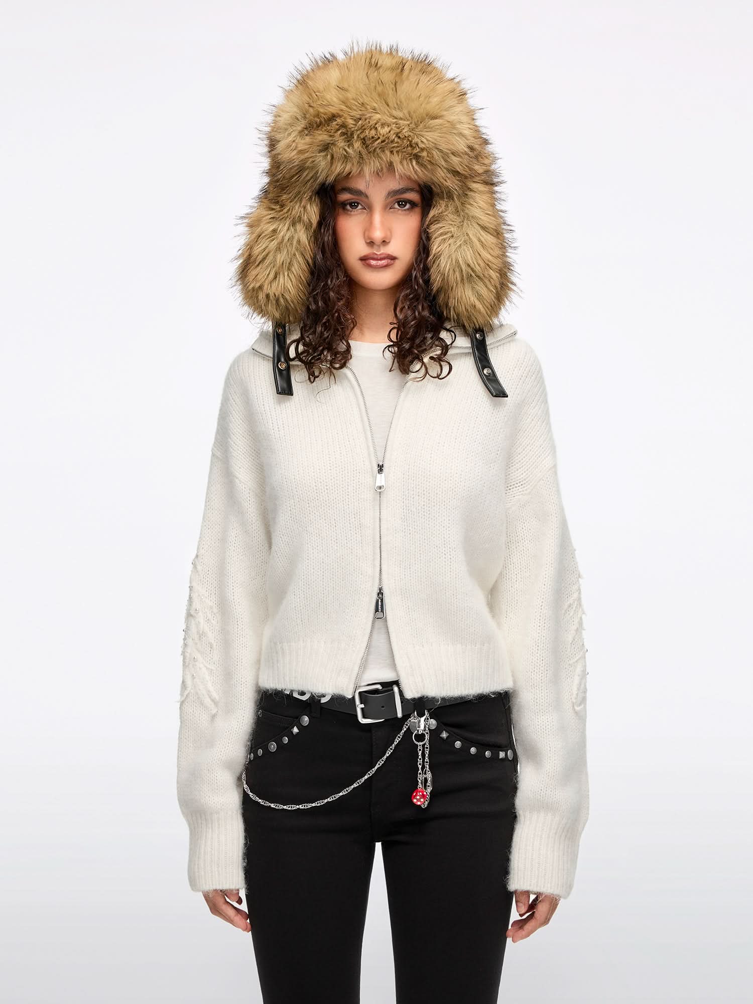 Embellished Knit Cardigan