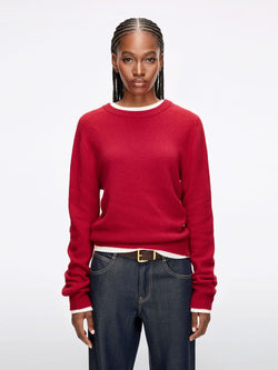 Crew Neck Wool Sweater