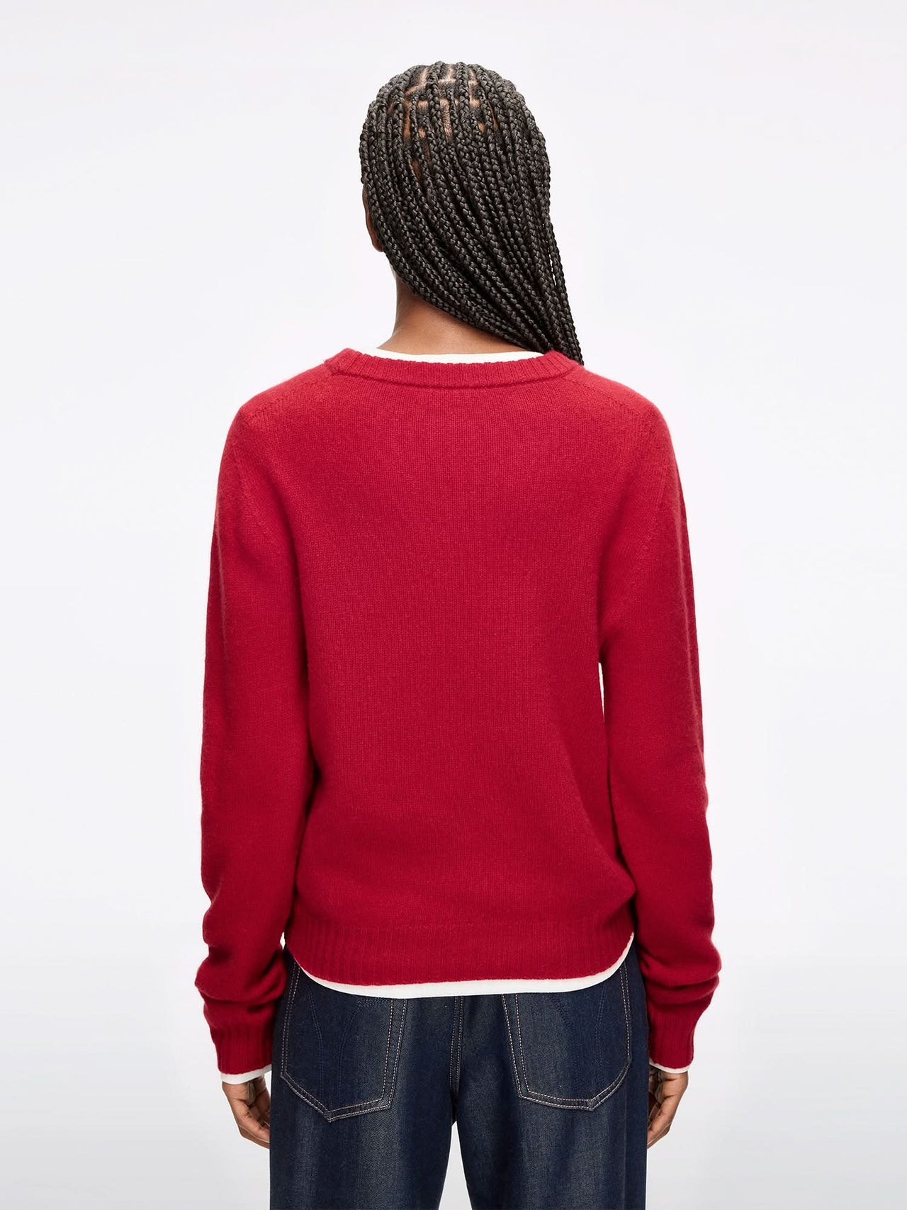Crew Neck Wool Sweater