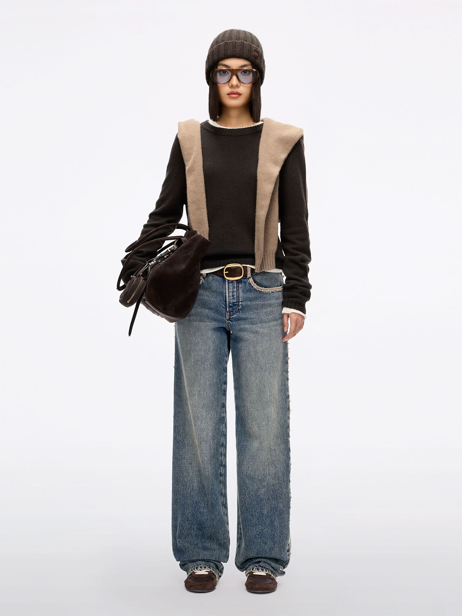 Crew Neck Wool Sweater
