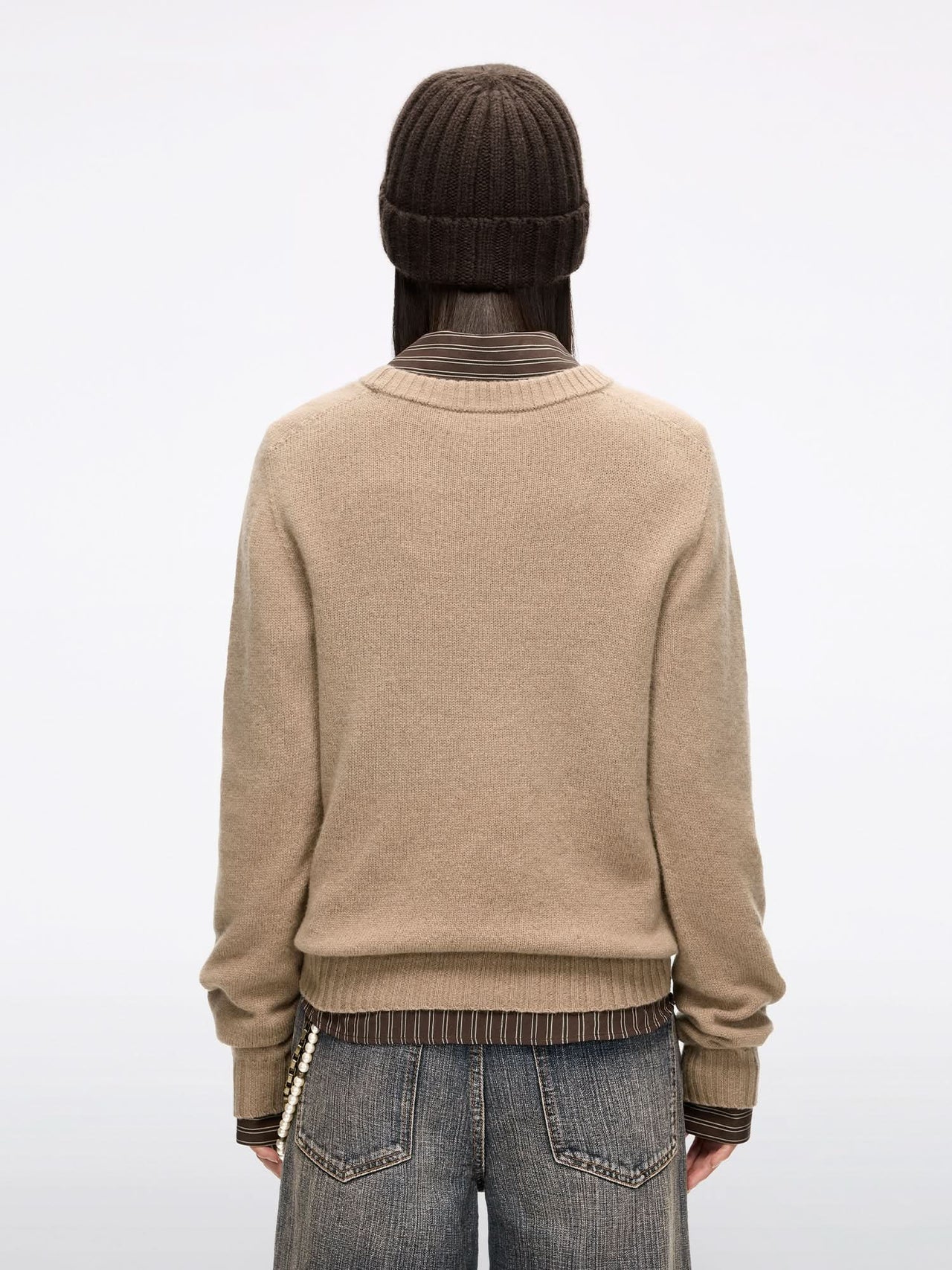 Crew Neck Wool Sweater