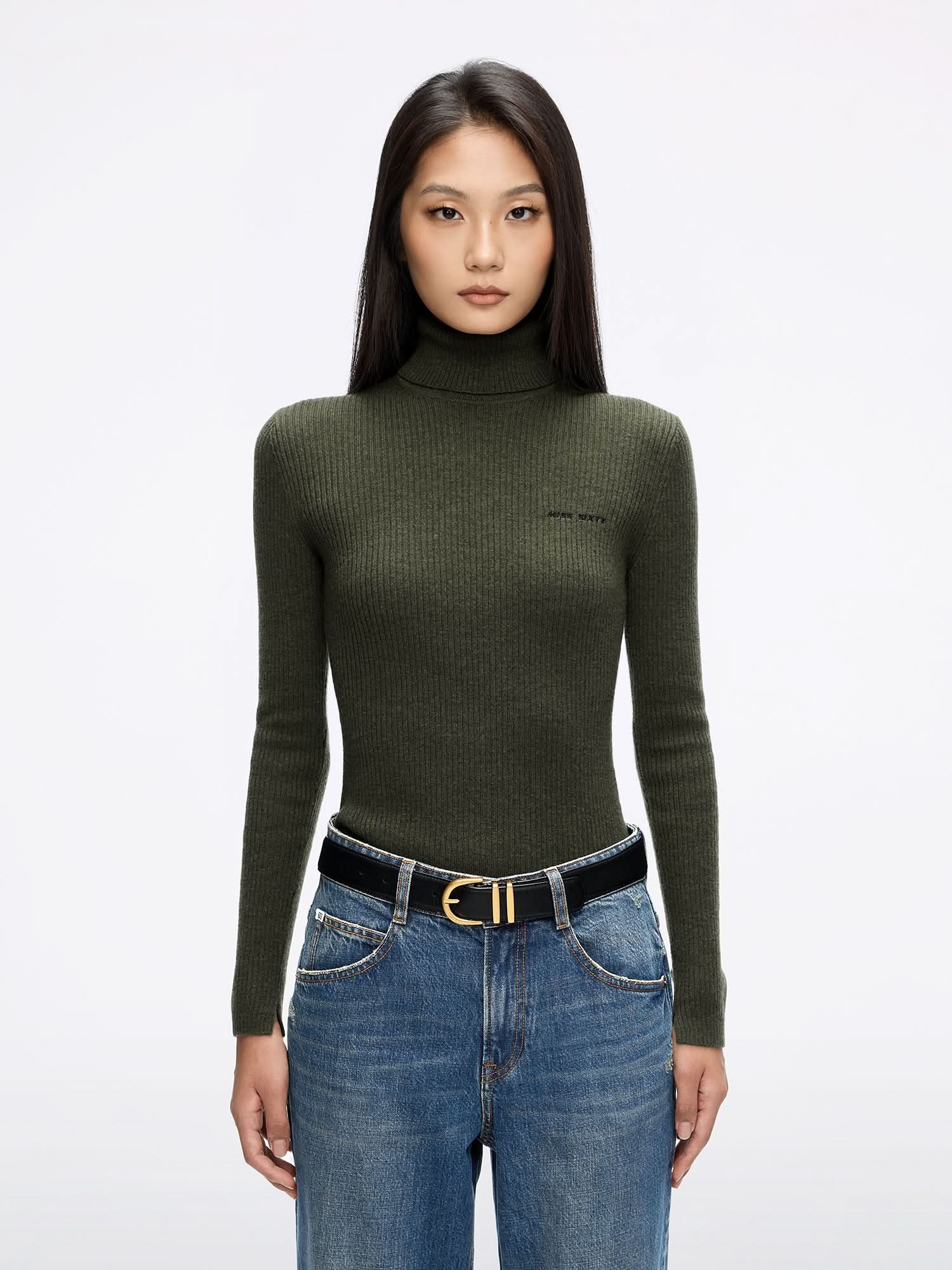 Wool and Cashmere Knit Top