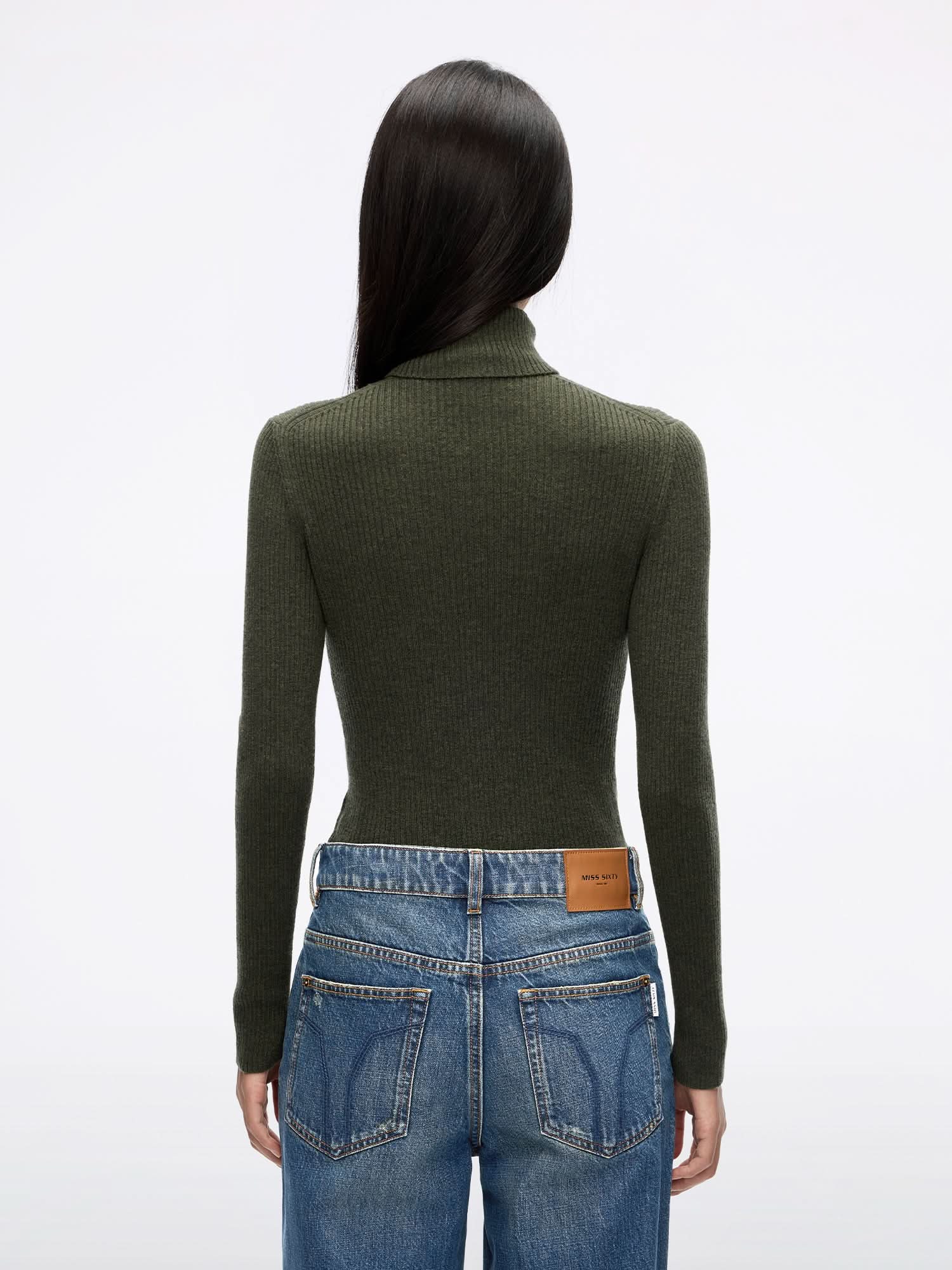 Wool and Cashmere Knit Top