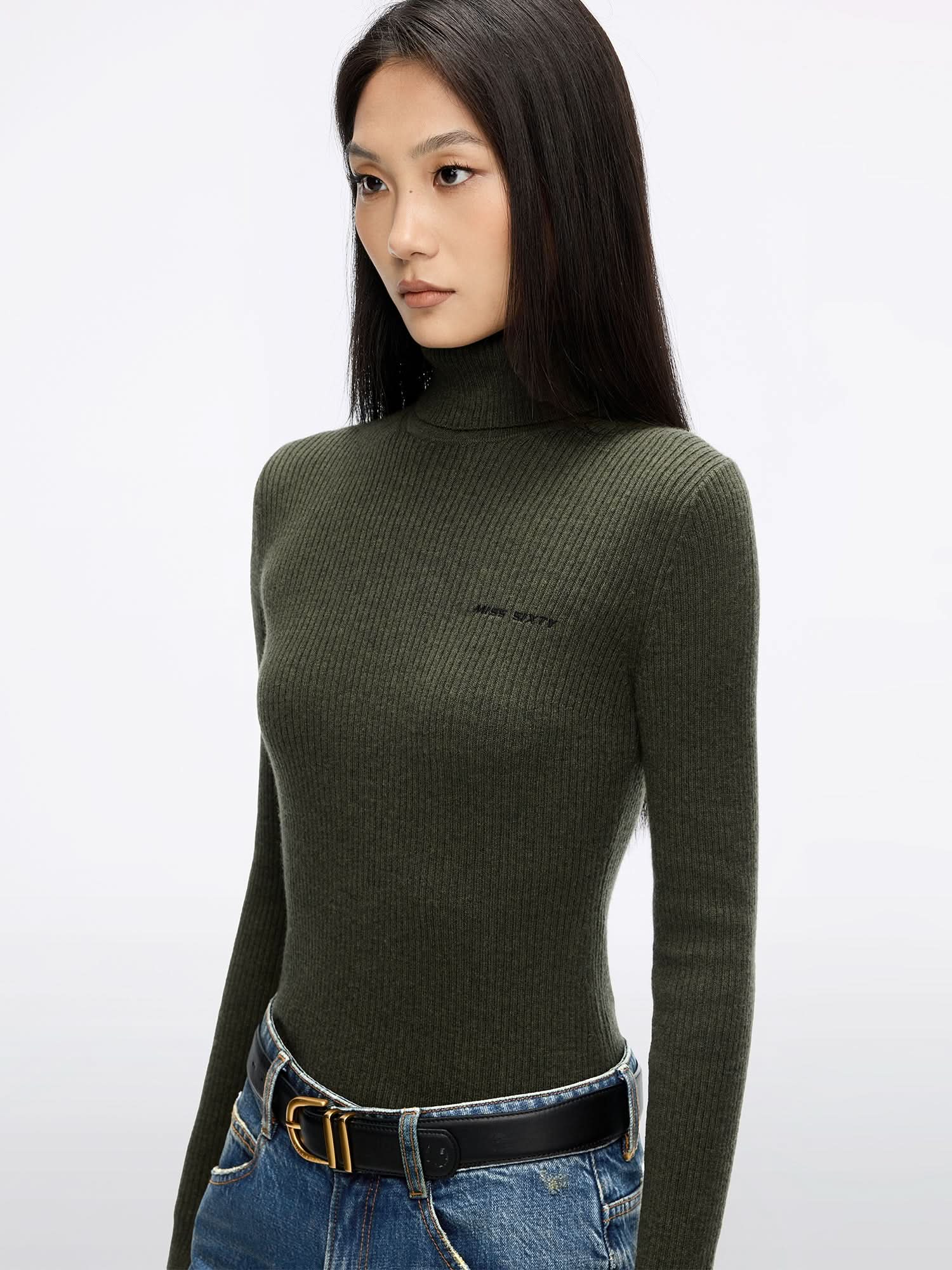 Wool and Cashmere Knit Top