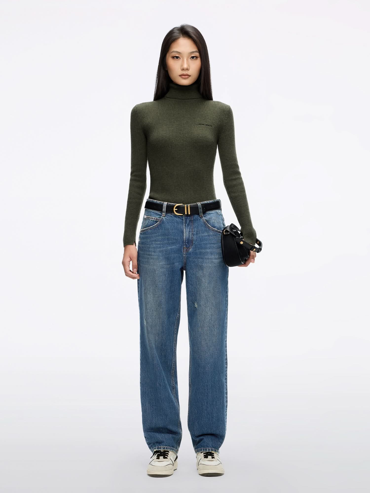 Wool and Cashmere Knit Top