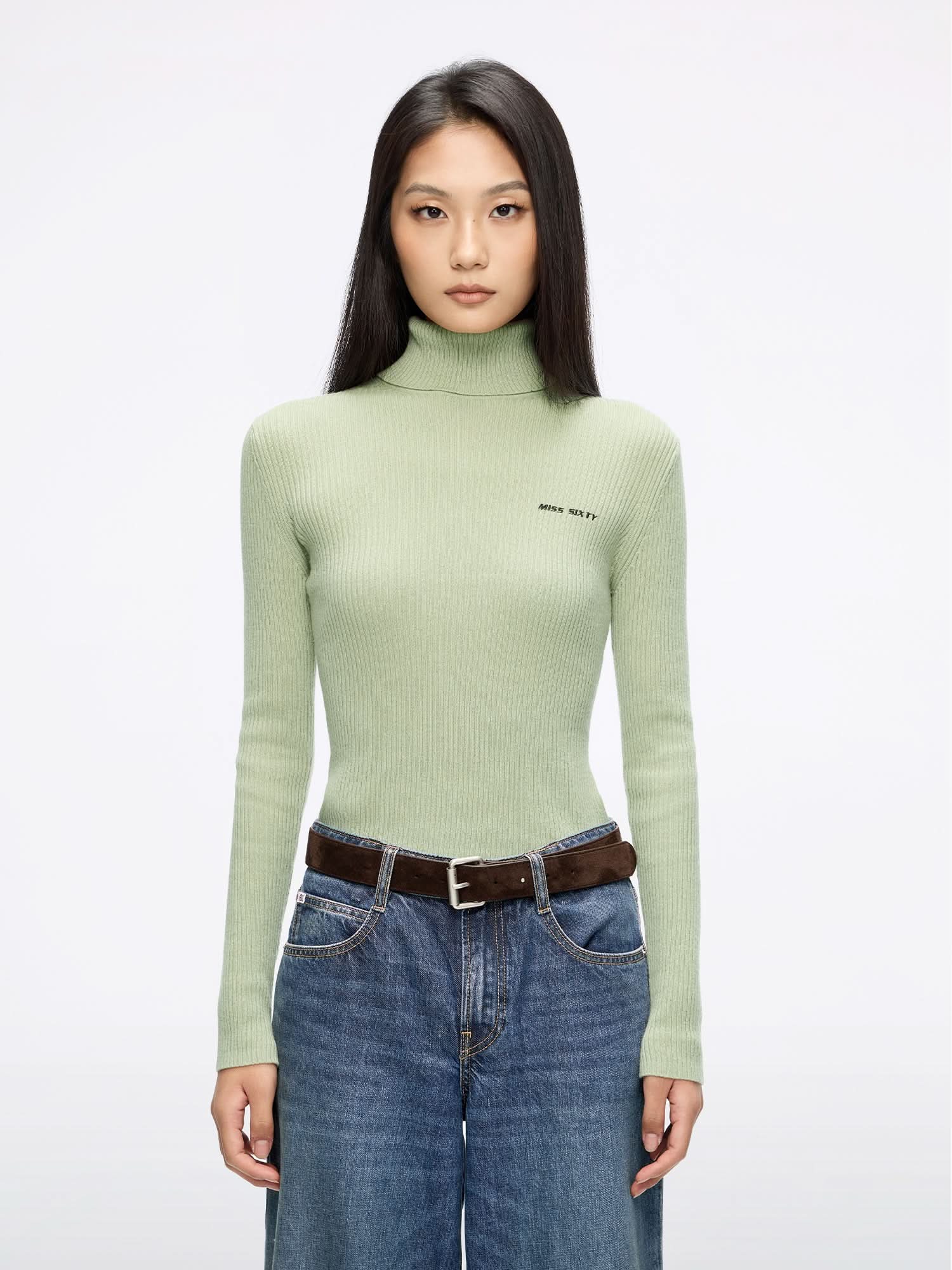 Wool and Cashmere Knit Top