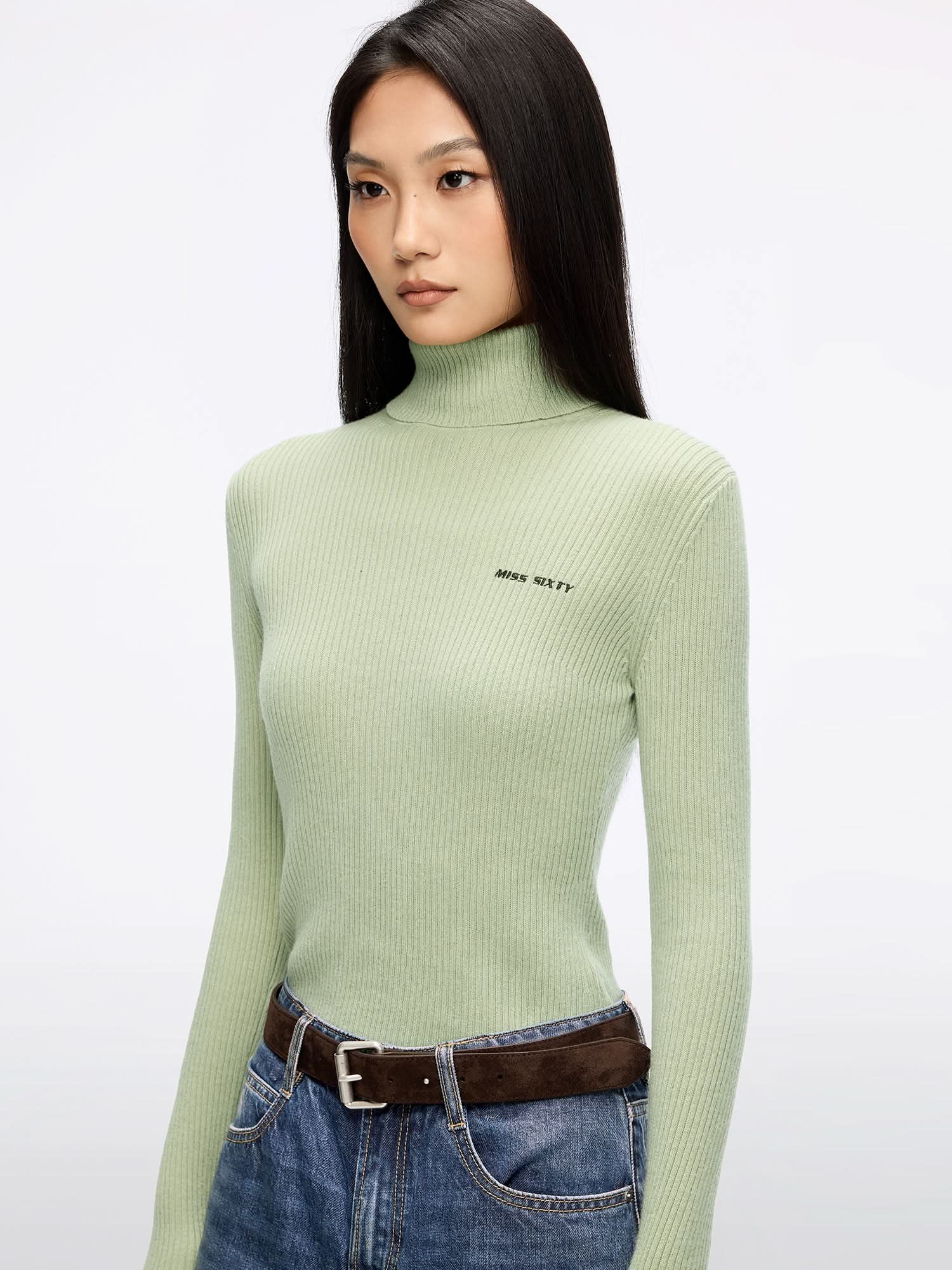 Wool and Cashmere Knit Top