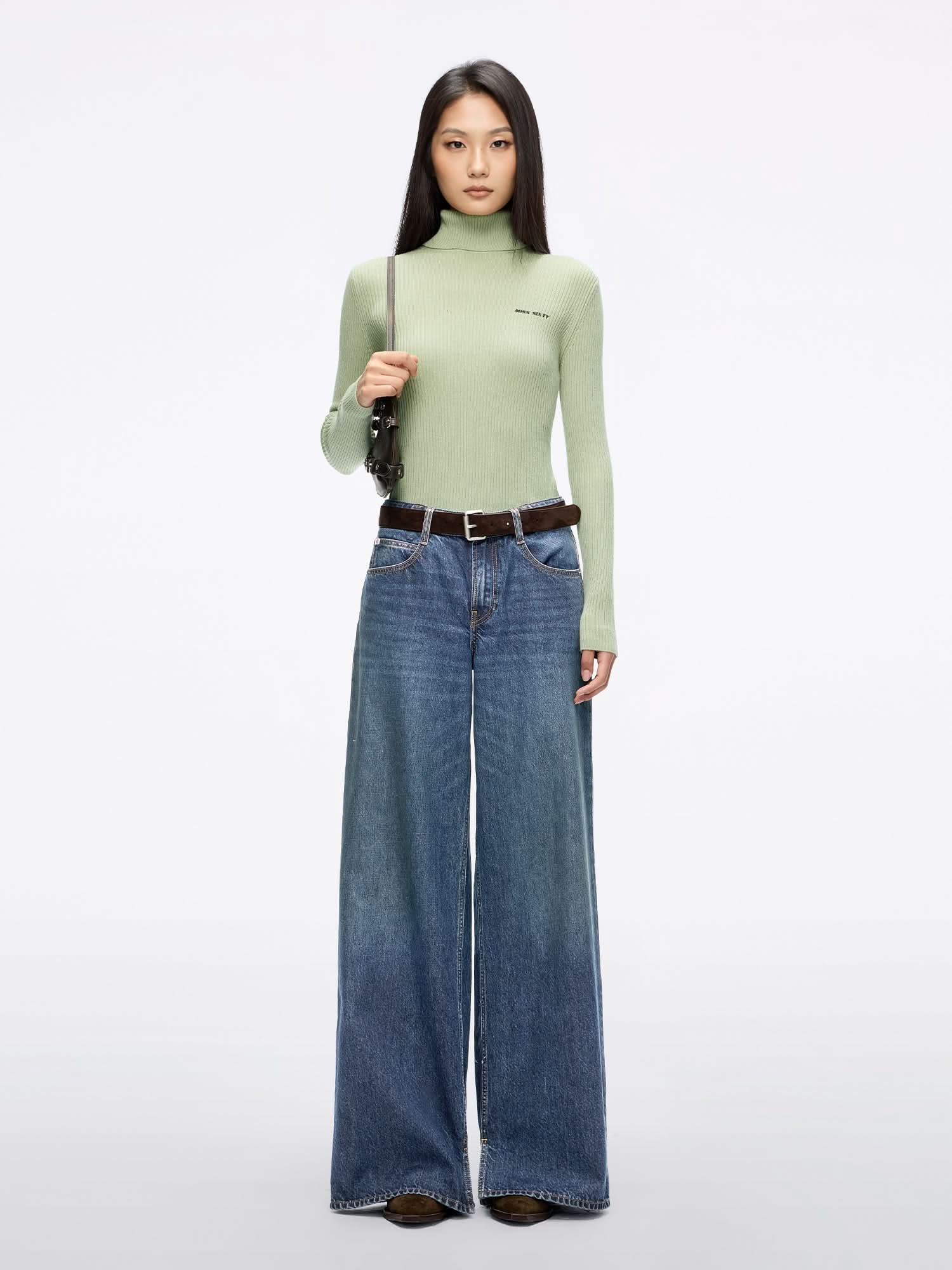 Wool and Cashmere Knit Top