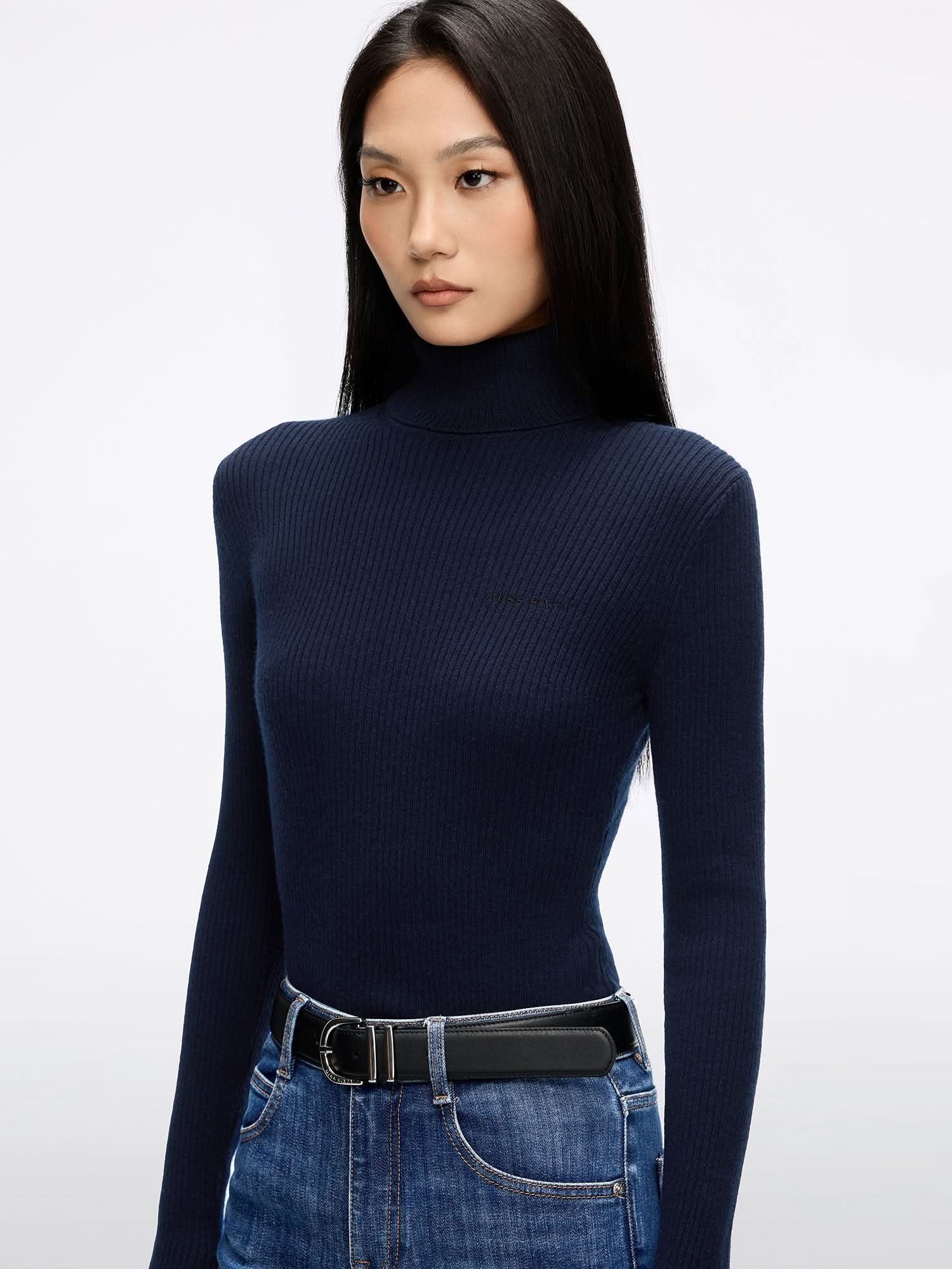 Wool and Cashmere Knit Top